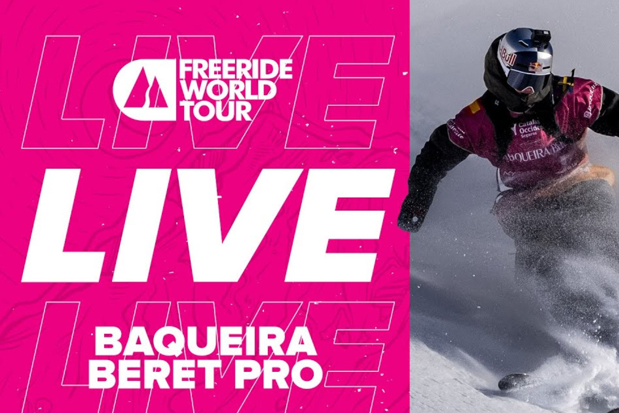 Freeride World Tour 2023 de Baqueira Beret, en directo