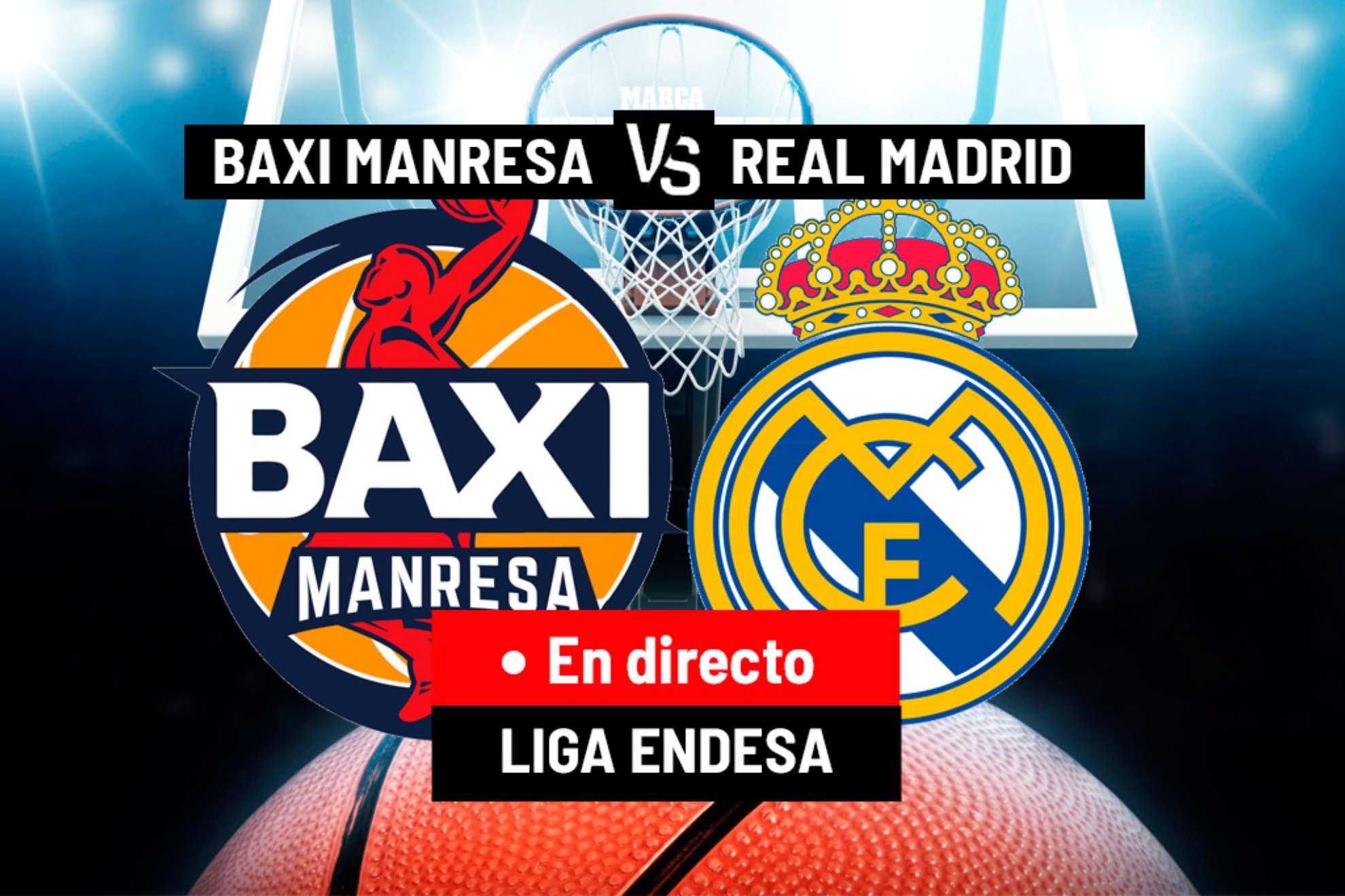 BAXI Manresa - Real Madrid, en directo