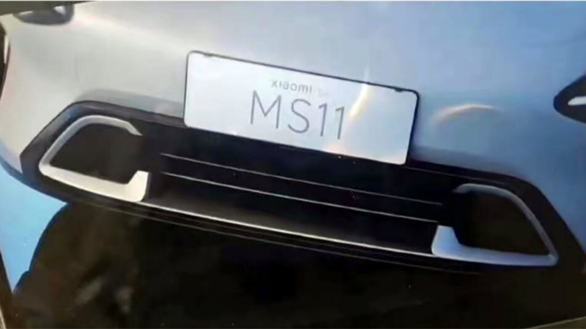¿El primer coche de Xiaomi se llamará MS11?