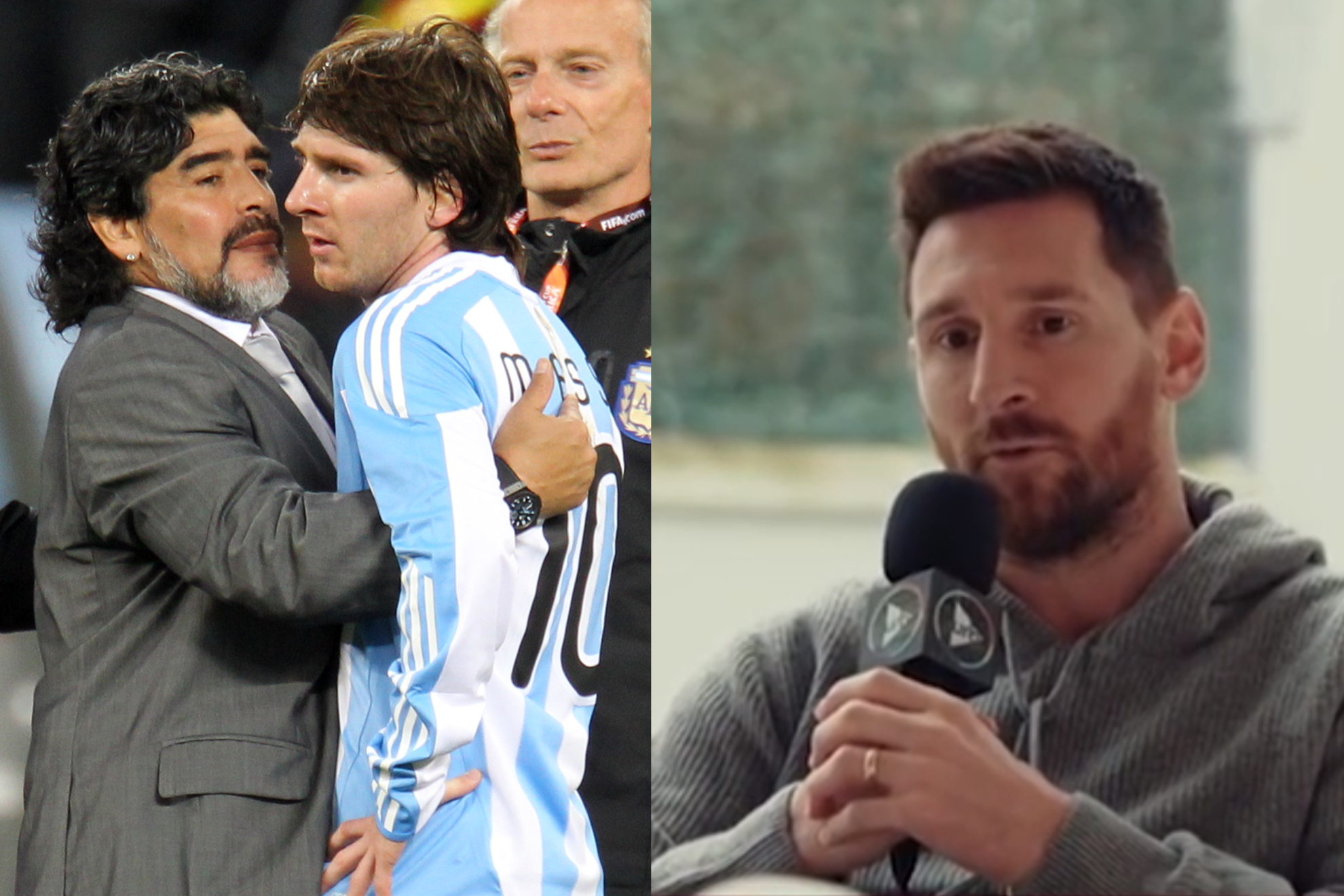 El emotivo recuerdo de Messi a Maradona: "Me hubiera gustado que viera a Argentina..."