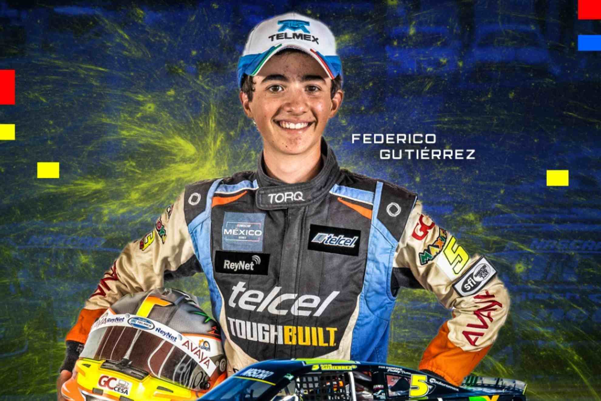 Federico Gutiérrez muere a los 17 años de edad | @NASCARMex