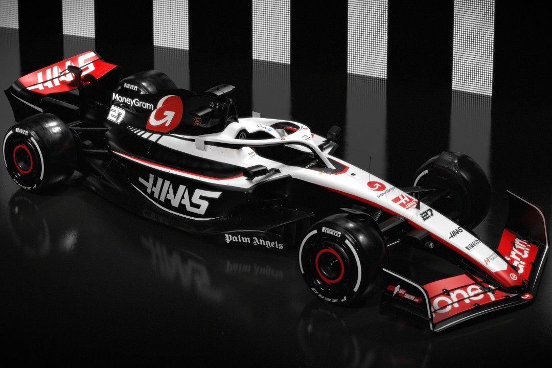 Así son los nuevos colores de Haas F1 Team y su nuevo patrocinador.