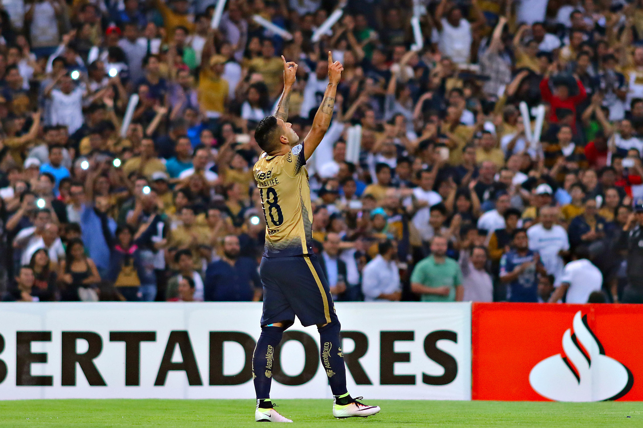 Pumas fue el último equipo mexicano en ser eliminado en la Copa Libertadores 2016.