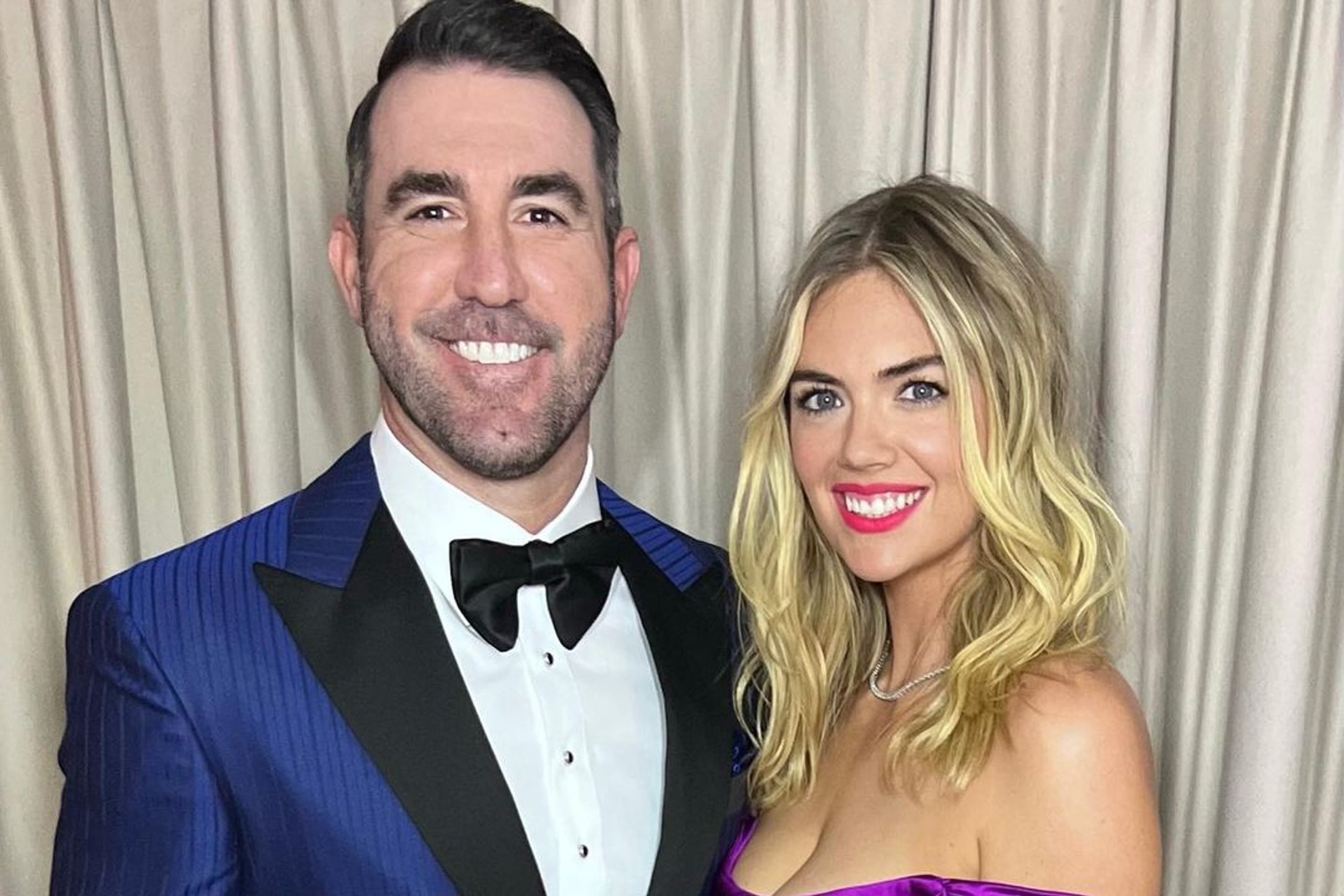 Justin Verlander and his wife, Kate Upton.