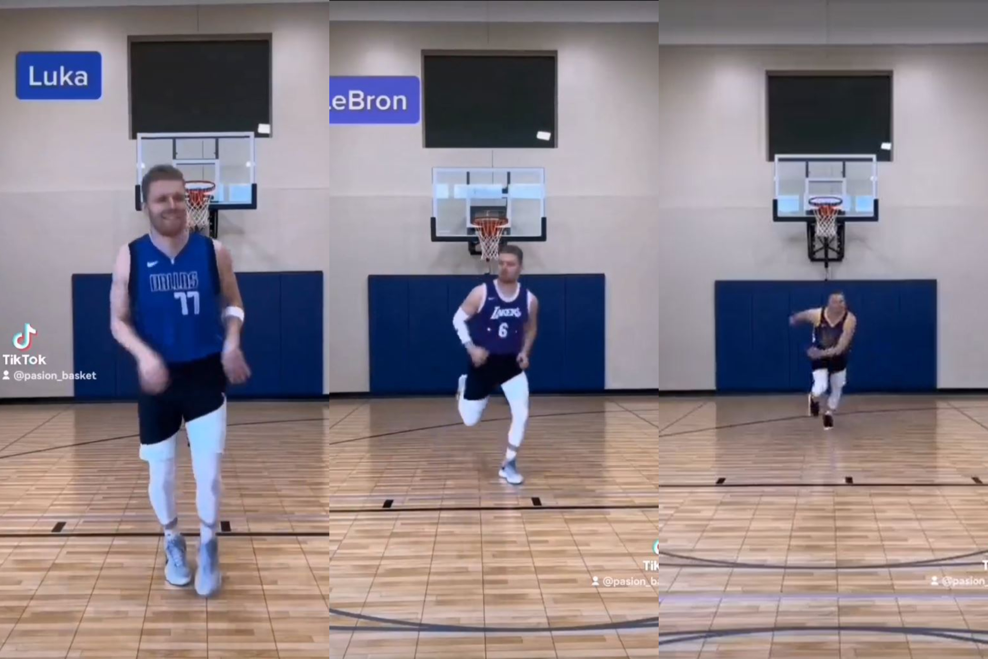 This incredible NBA impersonator runs just like the stars: See him mimic LeBron, Curry, Doncic...