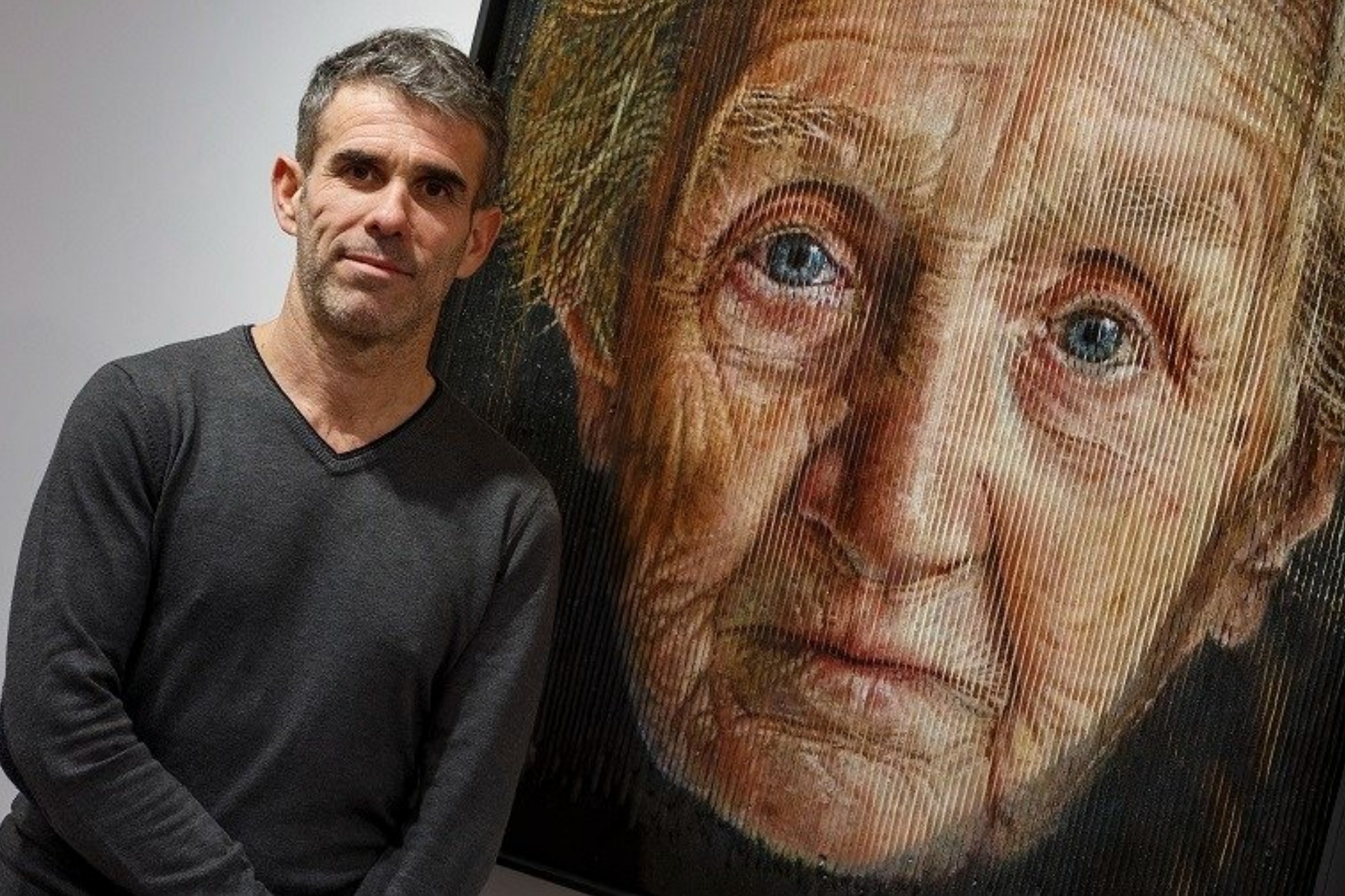 Marron presenta a Sergi Cadenas, un pintor cuyos retratos cambian según el ángulo