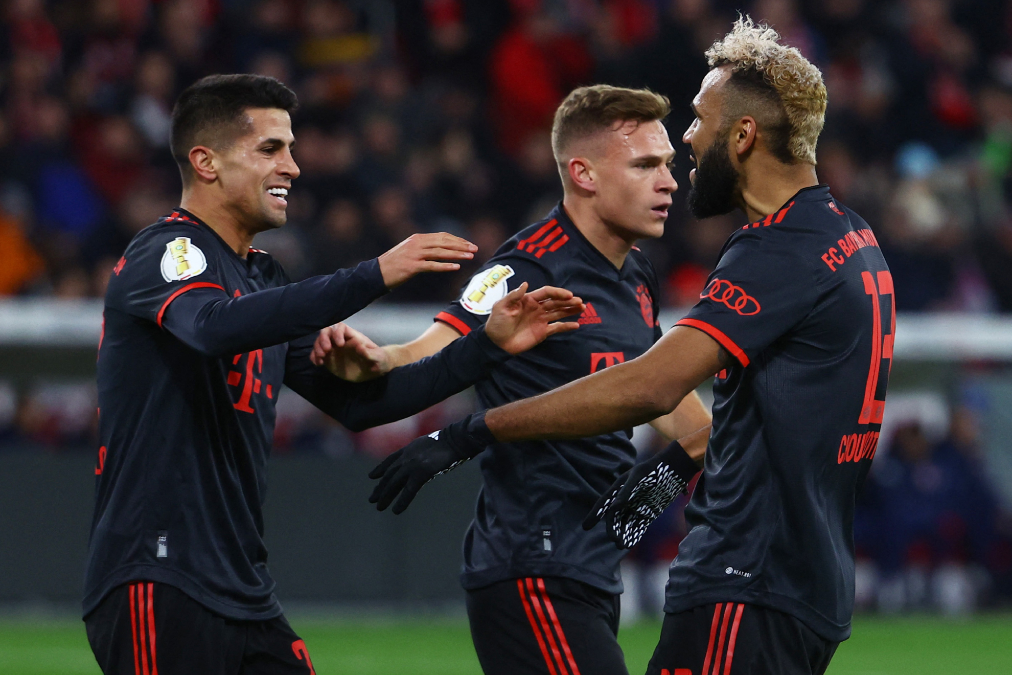 Festejo del Bayern en el debut de Joao Cancelo | Reuters
