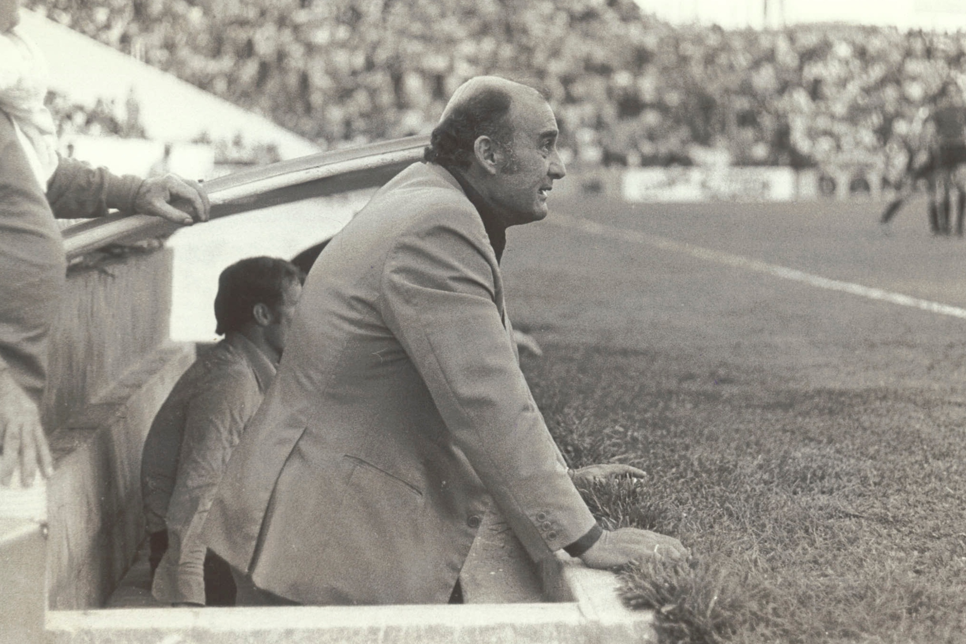 Jos Luis Saso, en uno de sus 117 partidos como entrenador de Primera.