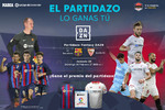 Alineaciones probables del Barça-Sevilla ¡gana premiazos con tu once! thumbnail