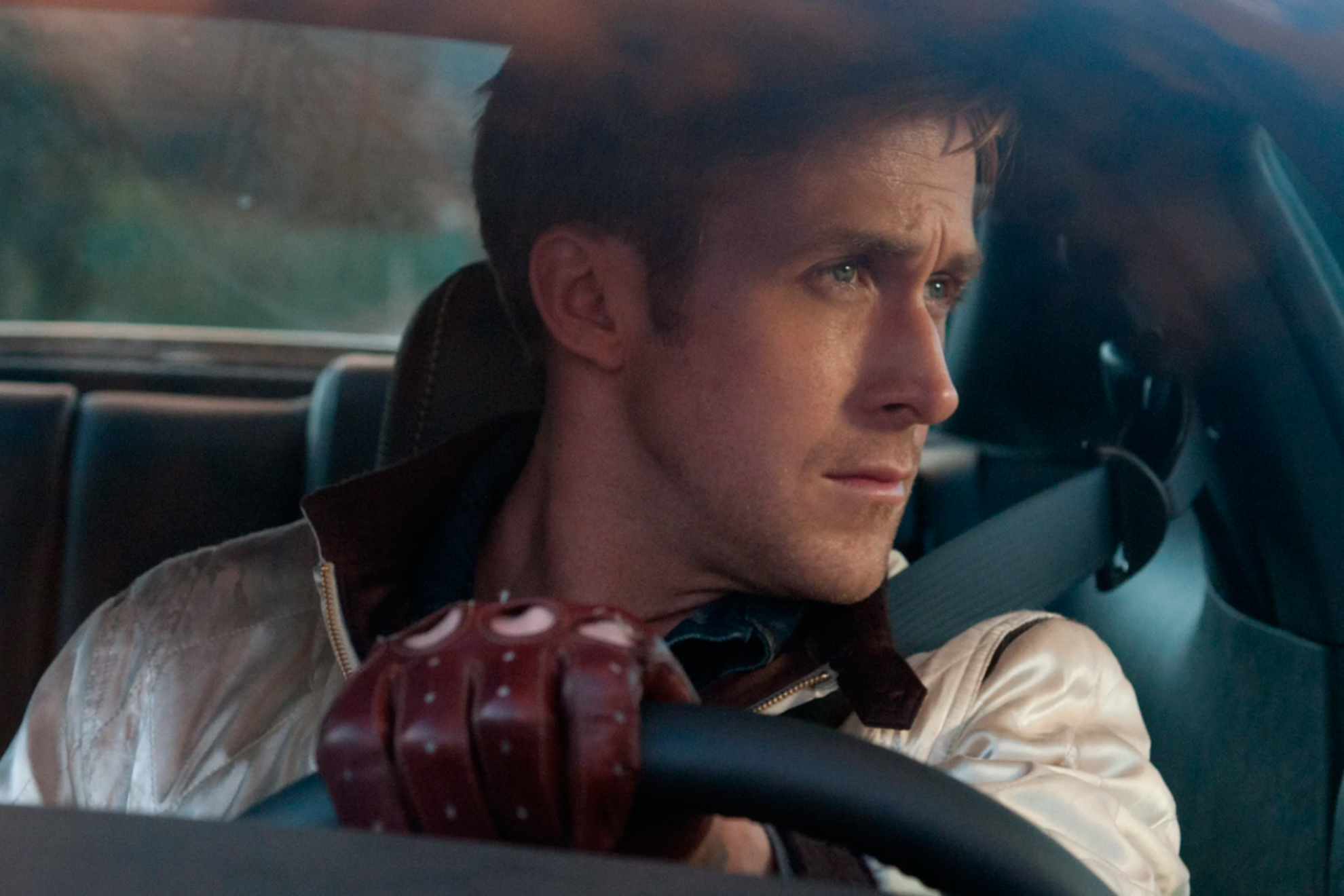Ryan Gosling, en un fotograma de la película 'Drive'.