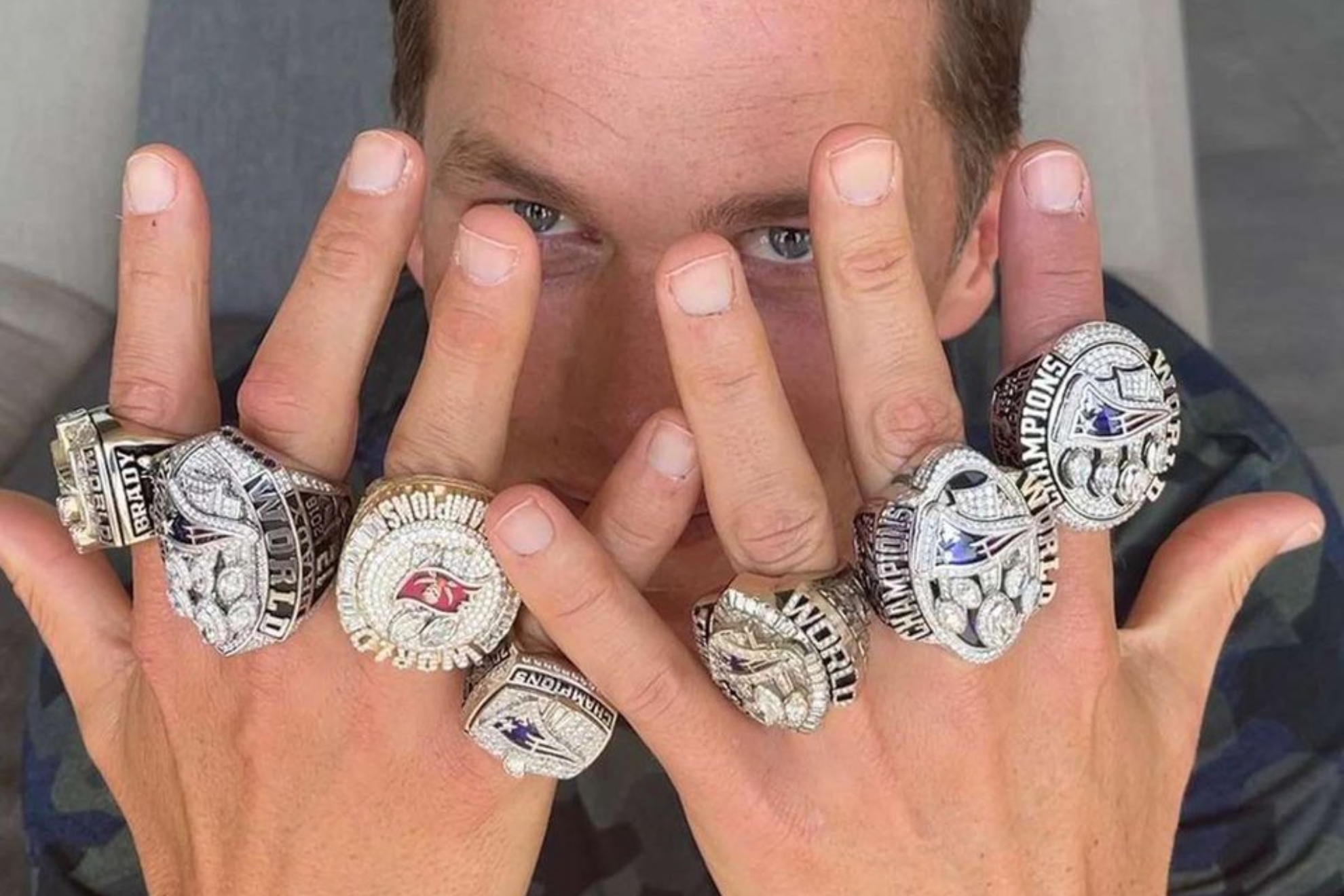 tom brady's 7 rings