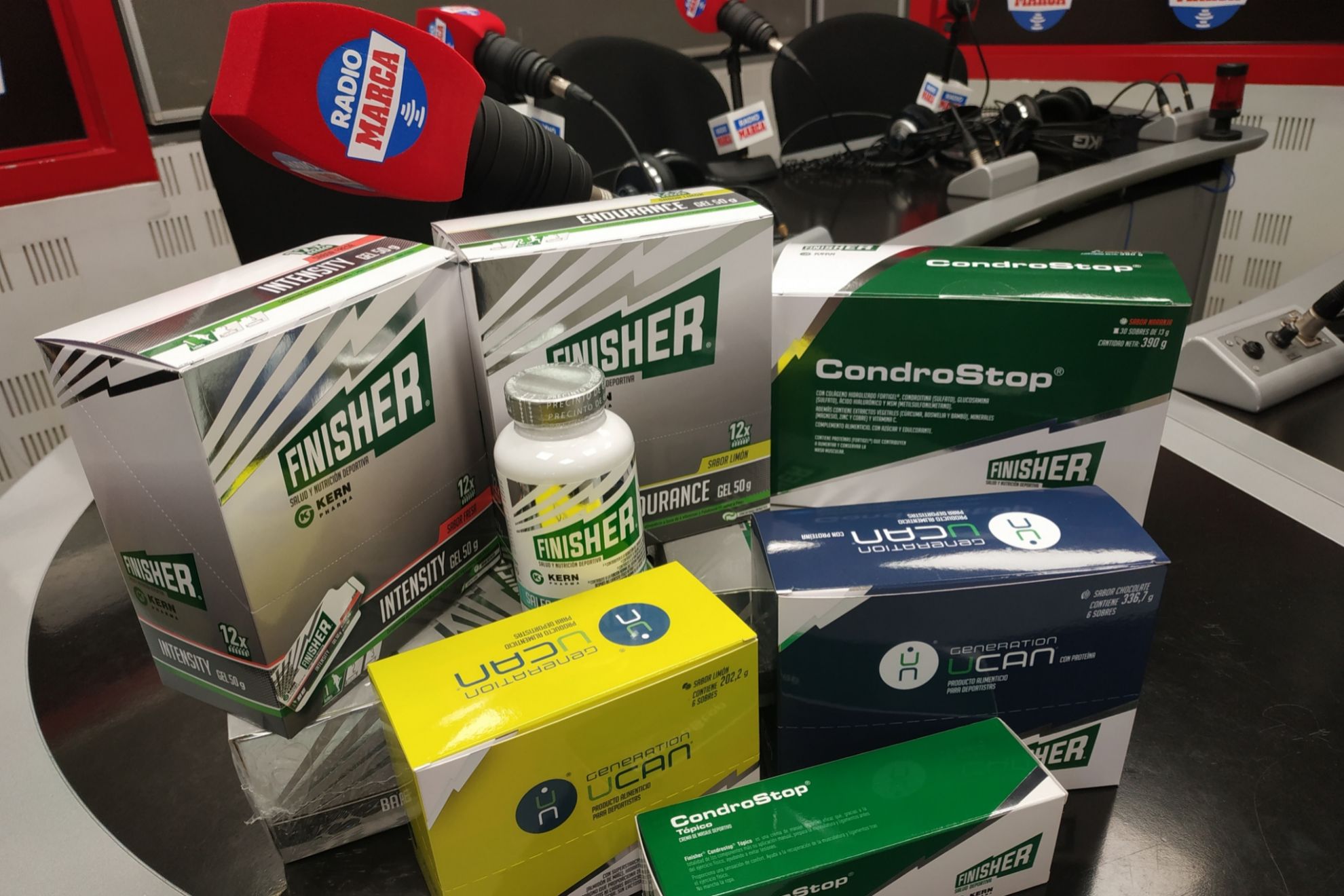Algunos de los productos de Kern Pharma/Foto: @elultimorunner