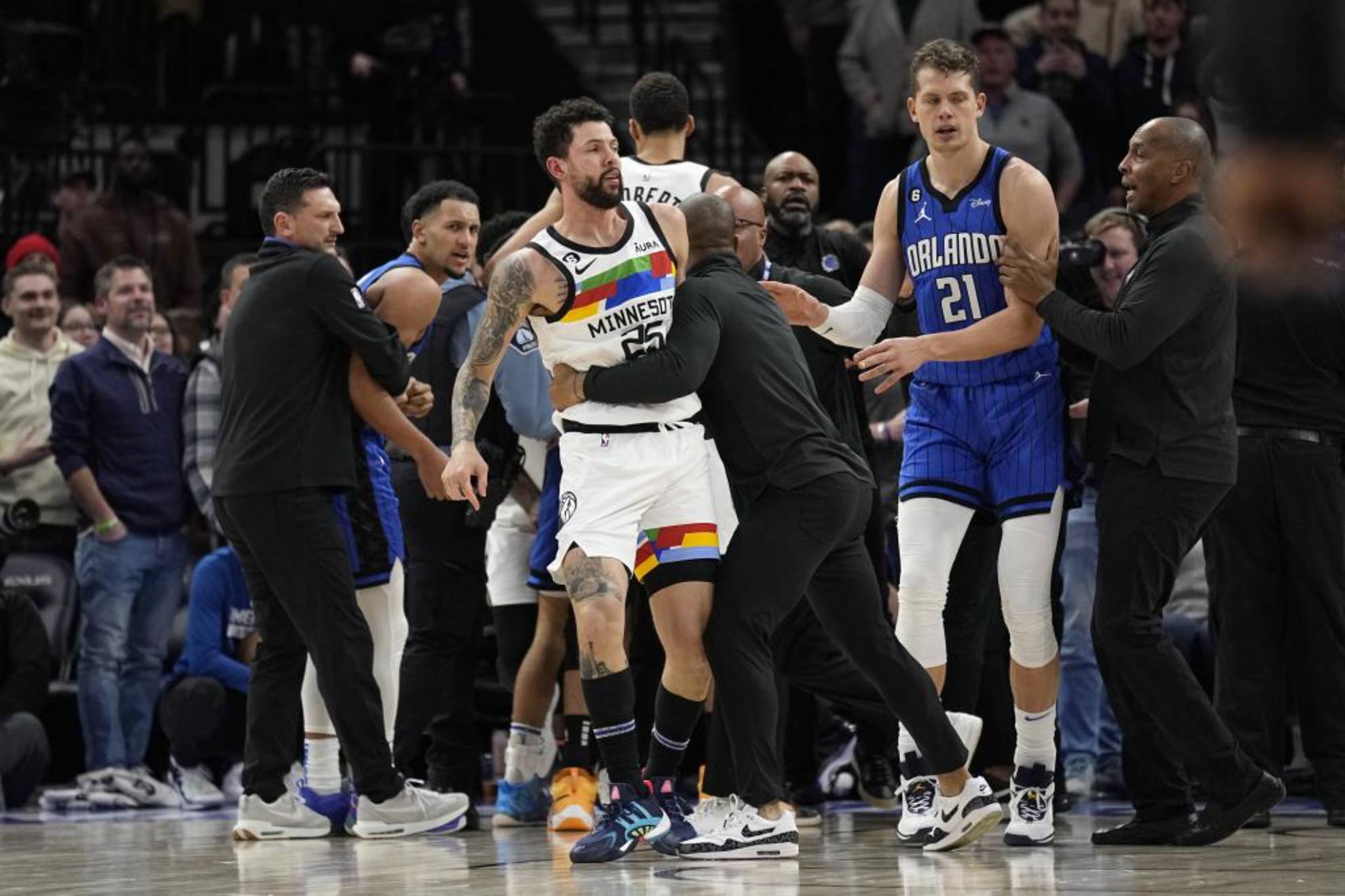 NBA hand down big suspensions to Bamba and Rivers after mass brawl