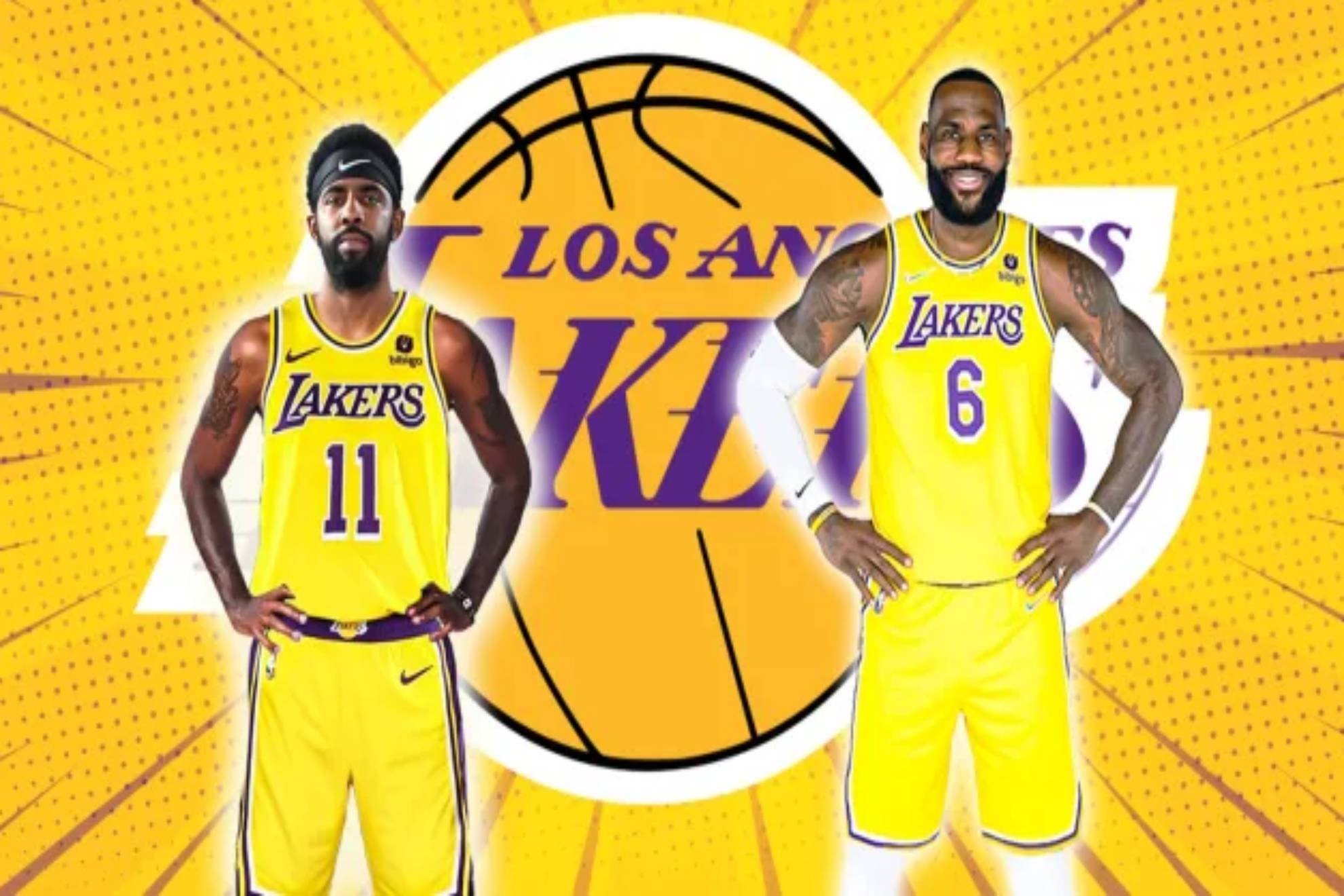 Kyrie Irving ya se deja querer por los Lakers