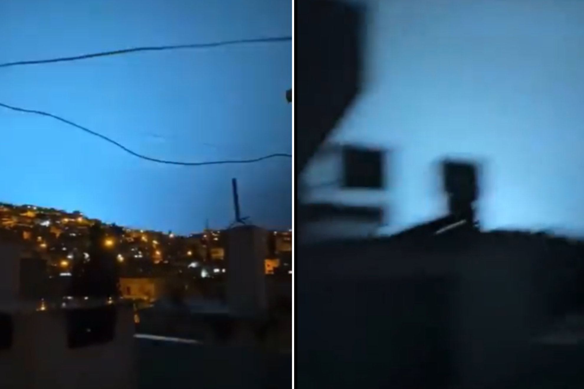 El fenómeno lumínico que se produjo en los primeros segundos del terremoto de Turquía y Siria