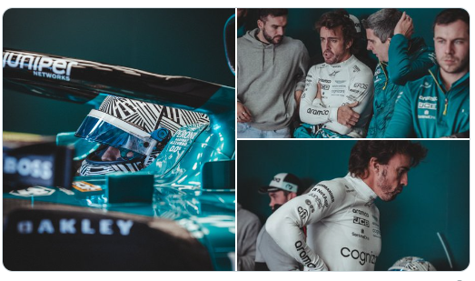 Alonso ya viste el verde en Jerez