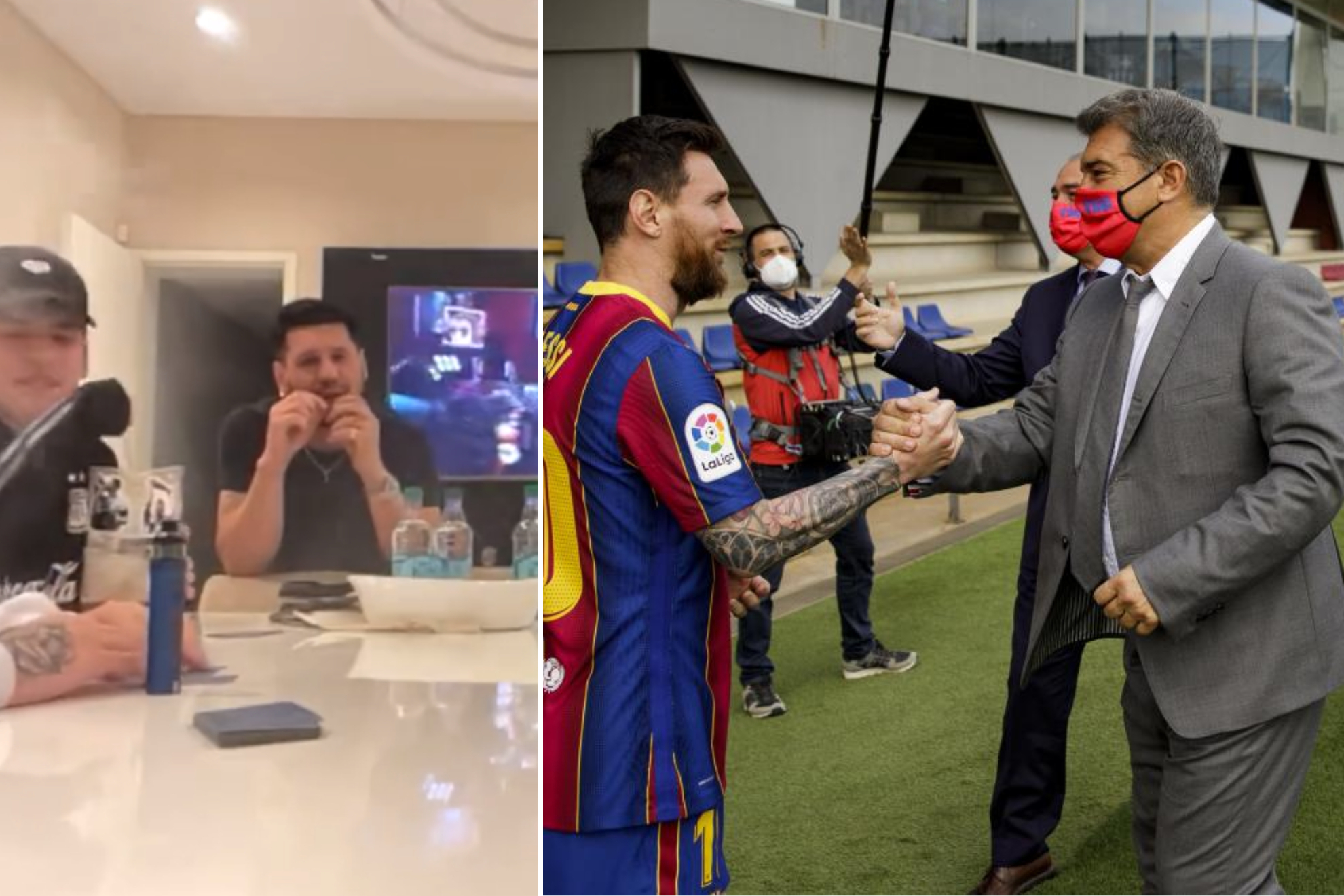 Matas Messi: "Si volvemos habra limpieza, empezando por Laporta"