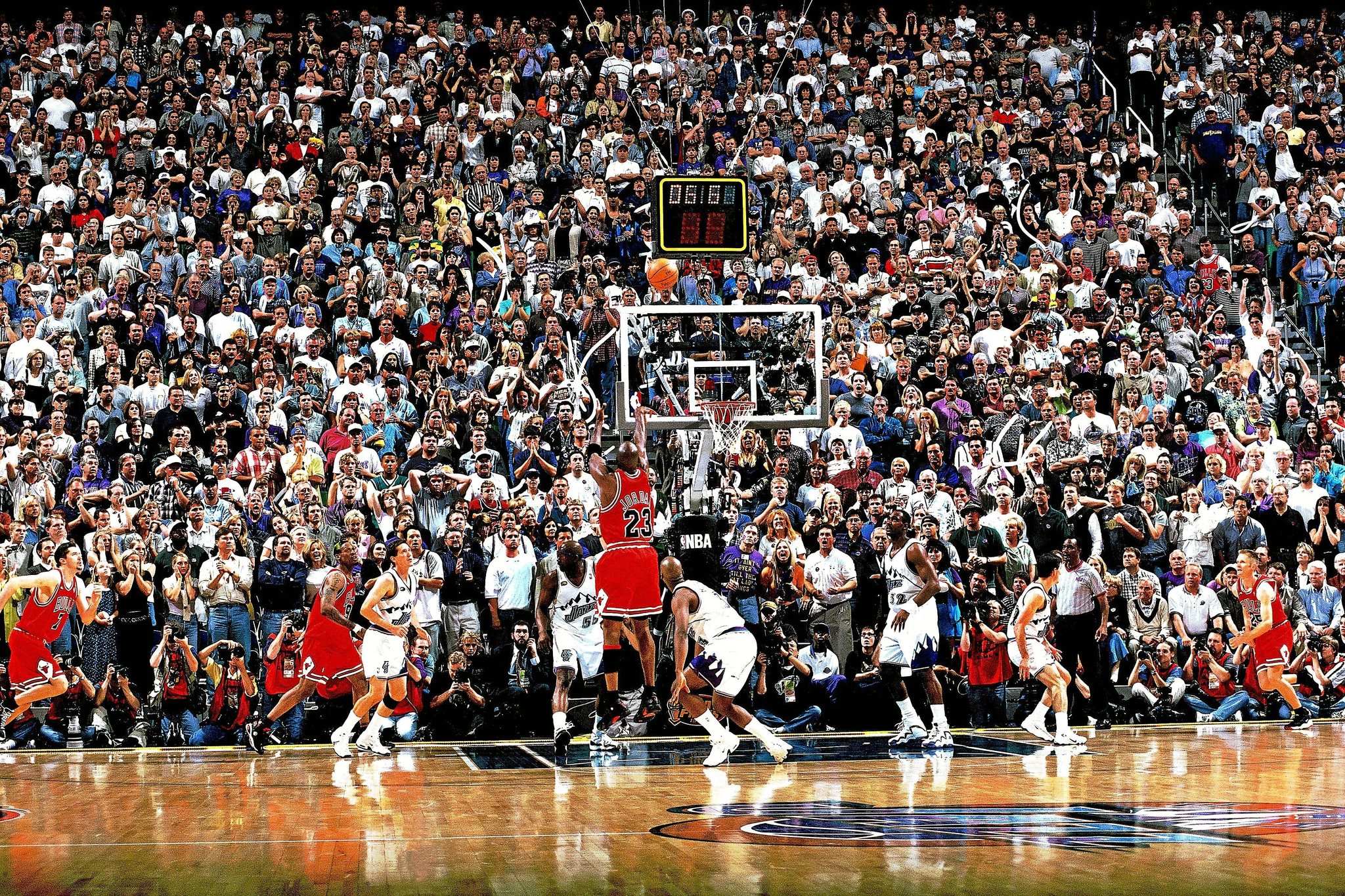 'The last shot', de Michael Jordan.