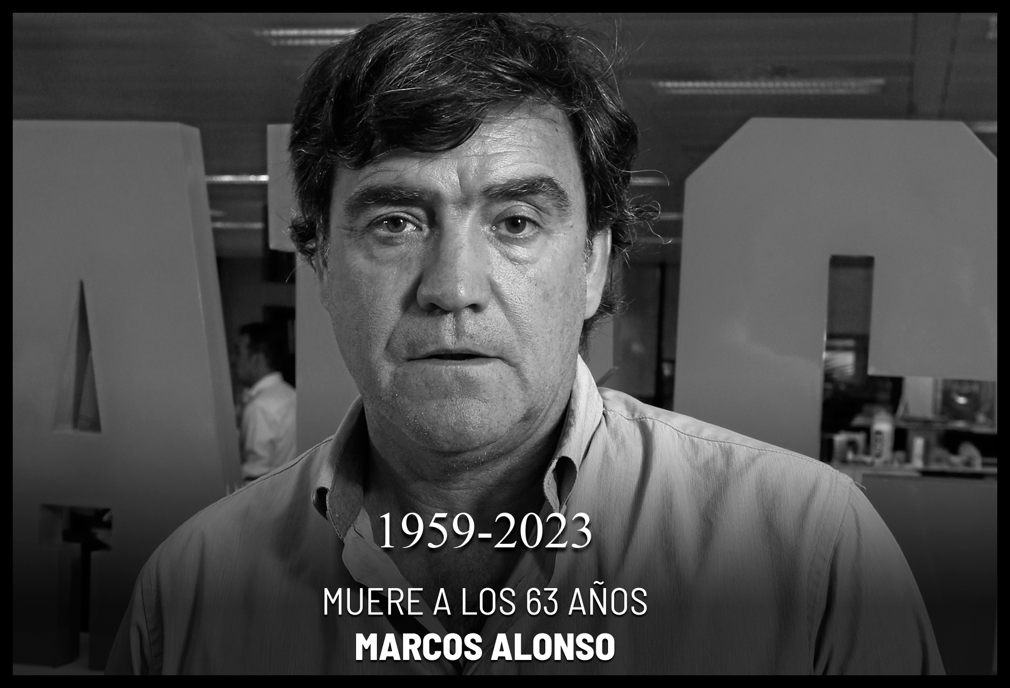 Marcos Alonso Peña (1959-2023).