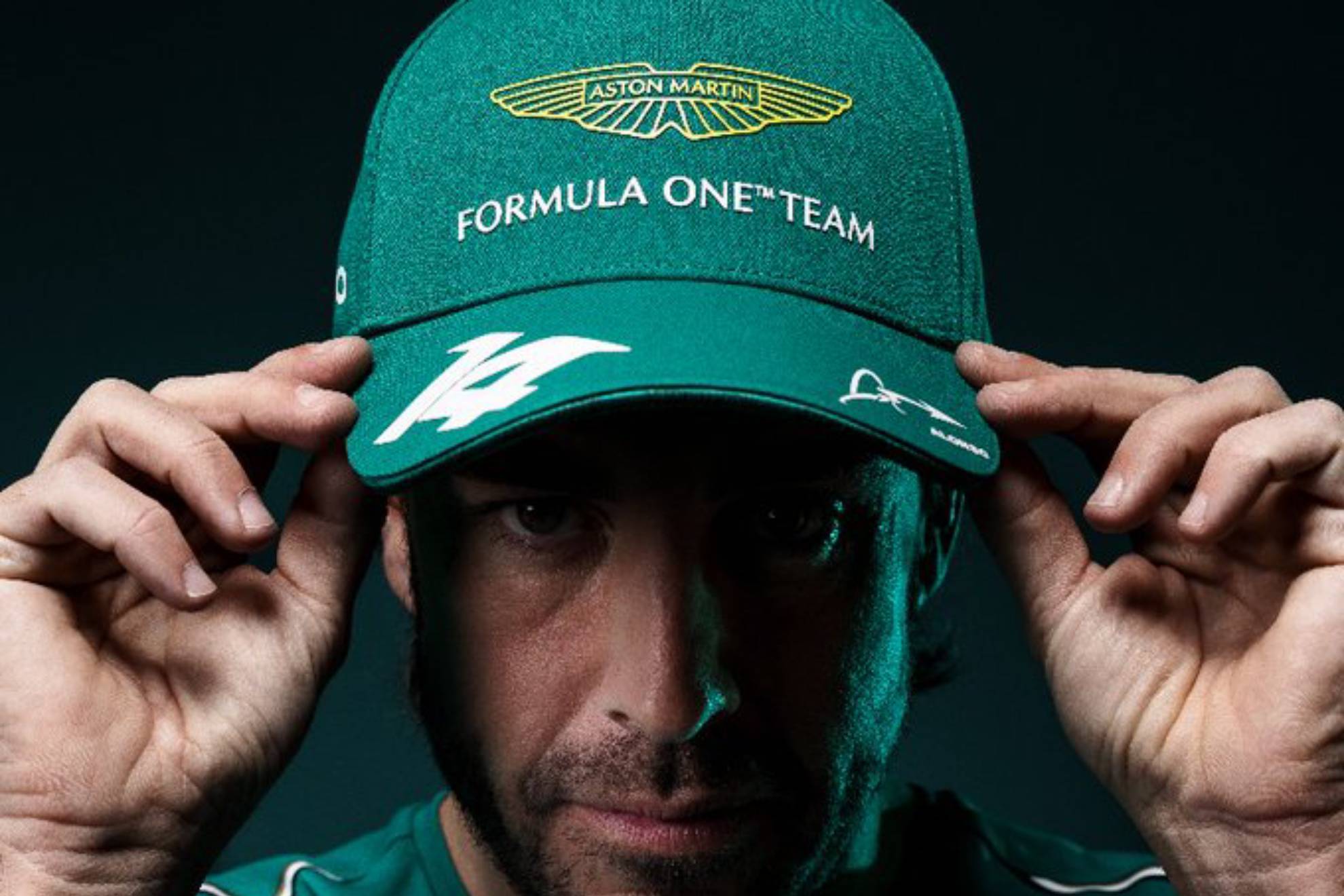 Gorra Fernando Alonso EDICION LIMITADA GP de BRASIL Aston Martin Formula 1