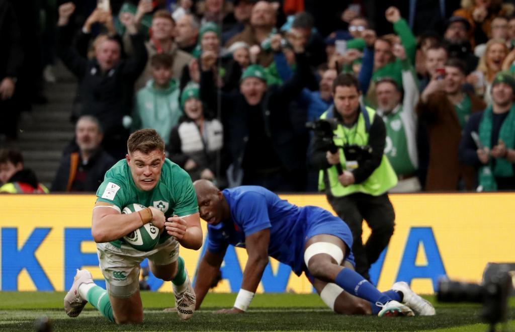 Irlanda sale de la 'final anticipada' ante Francia como virtual campeón del Seis Naciones