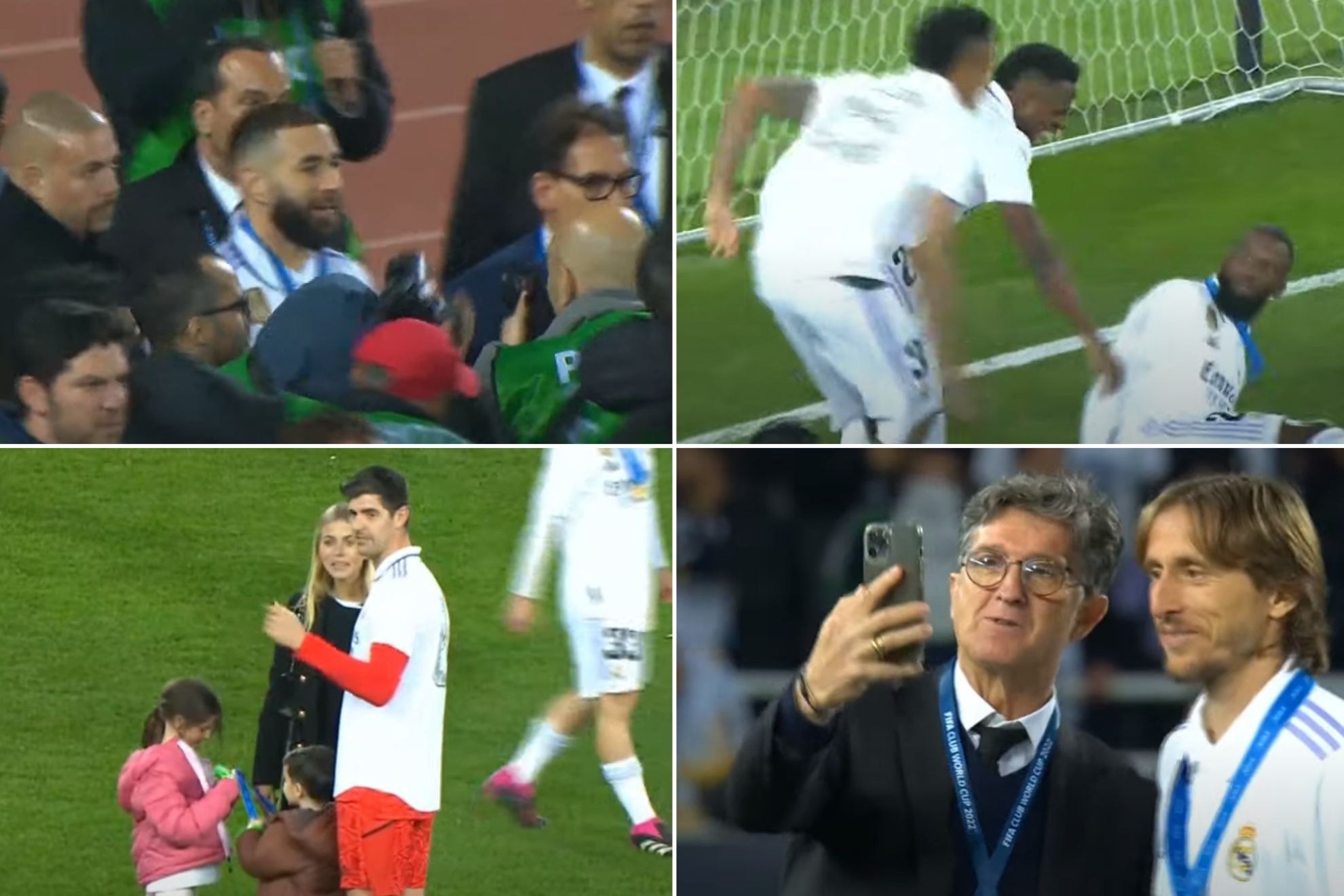 Lo que no viste de la celebración del Madrid: 'pique' Rüdiger-Militao, un selfie con Chendo...