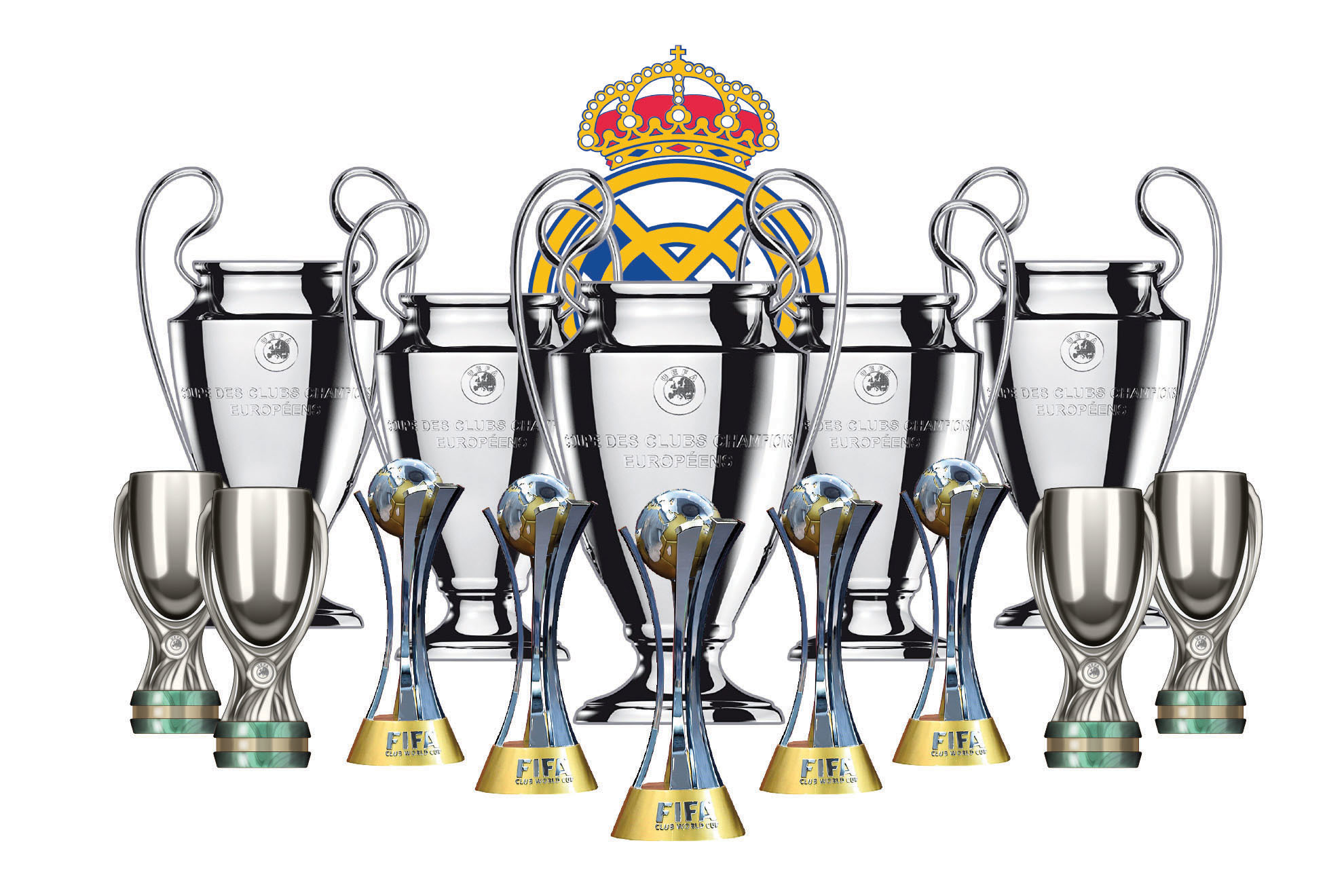 El Real Madrid arrasa en el mundo desde 2014