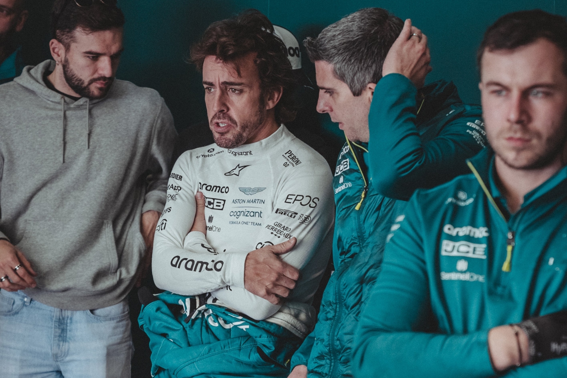 Alonso, durante el reciente test de Jerez.