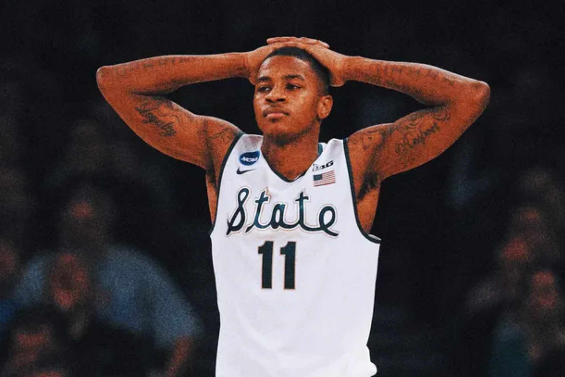 Keith Appling, during his playing years at Michigan State University (2010-14).