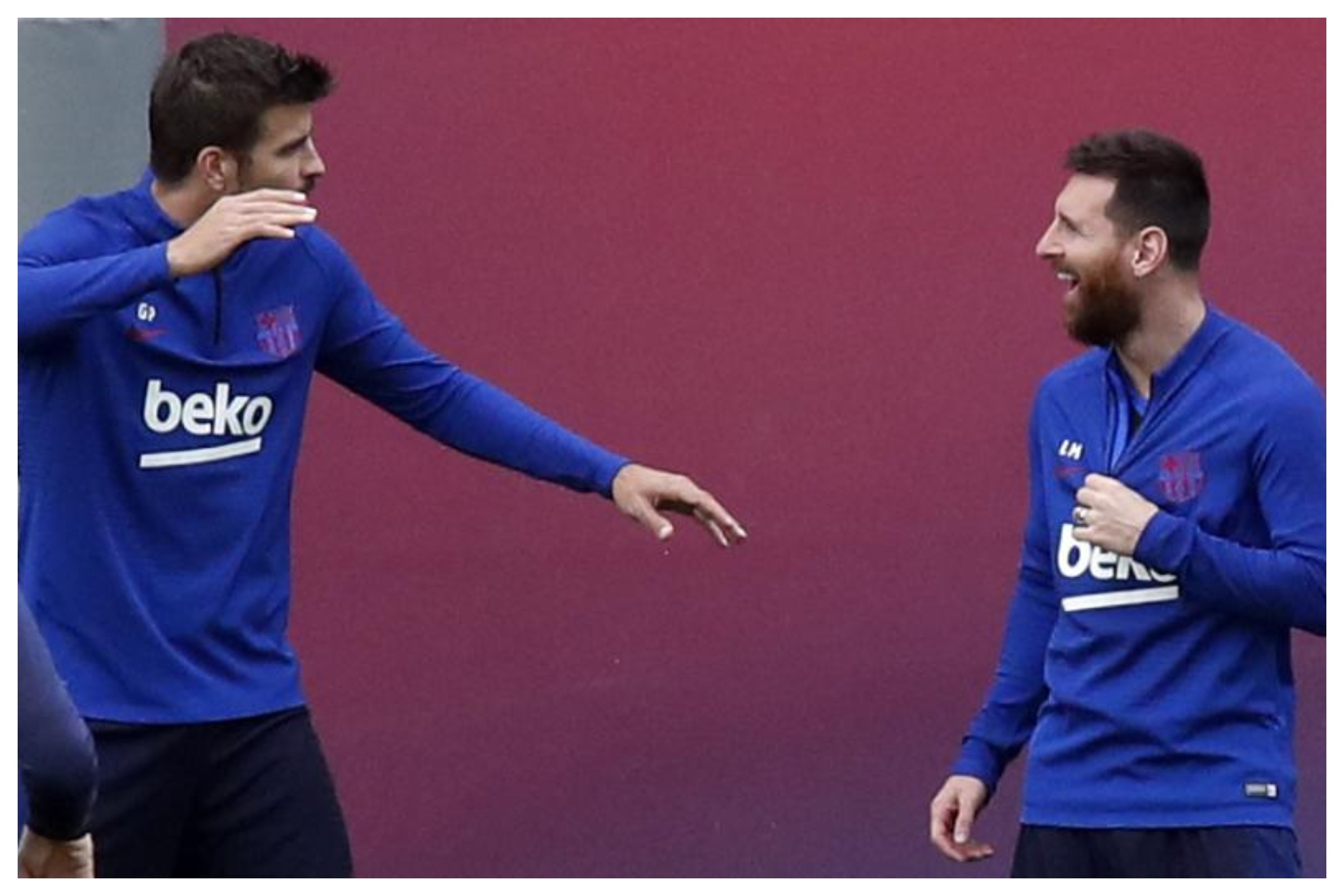 Piqu y Messi, en una imagen de archivo.