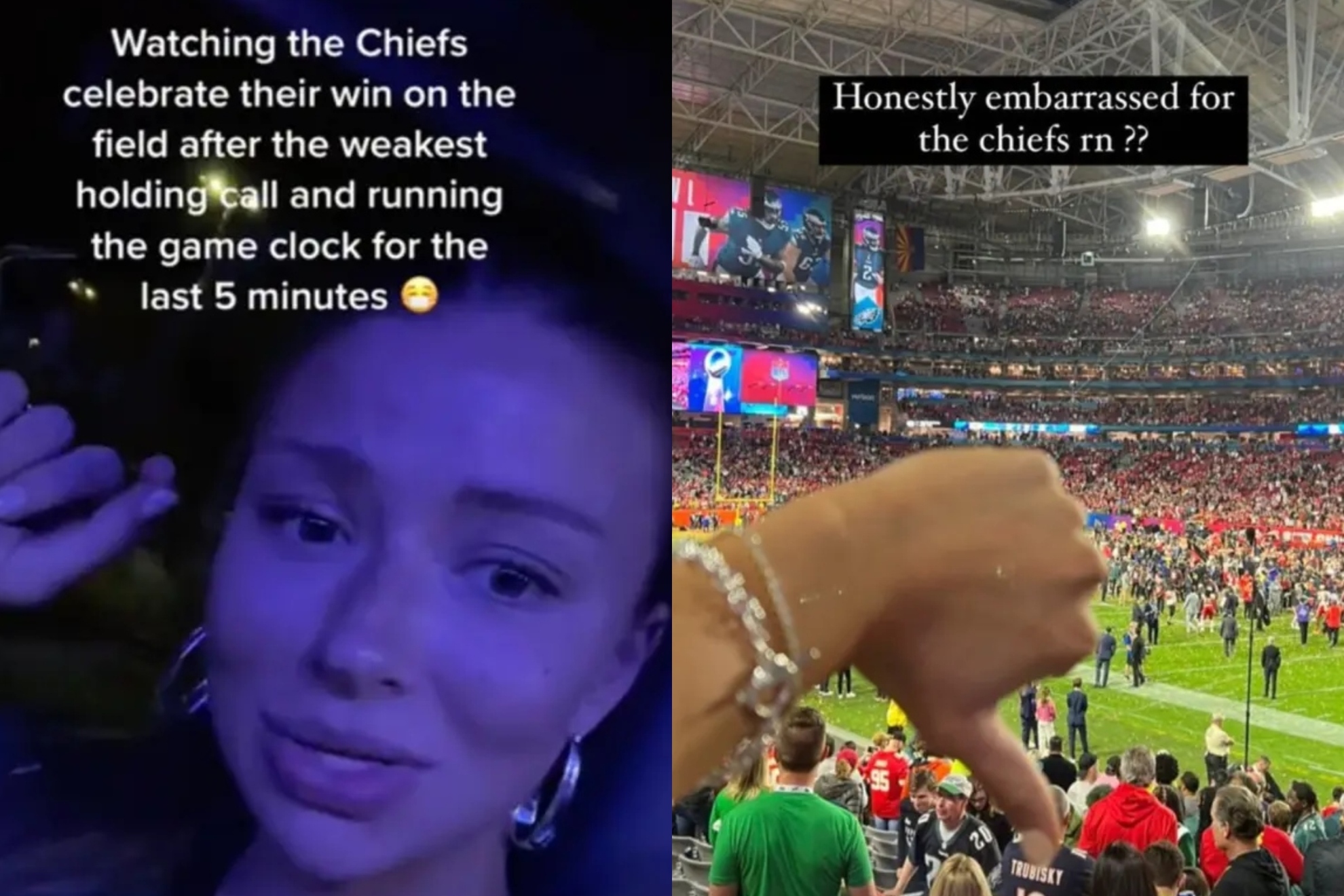 Leah Covey puts Chiefs on blast for celebrating holding