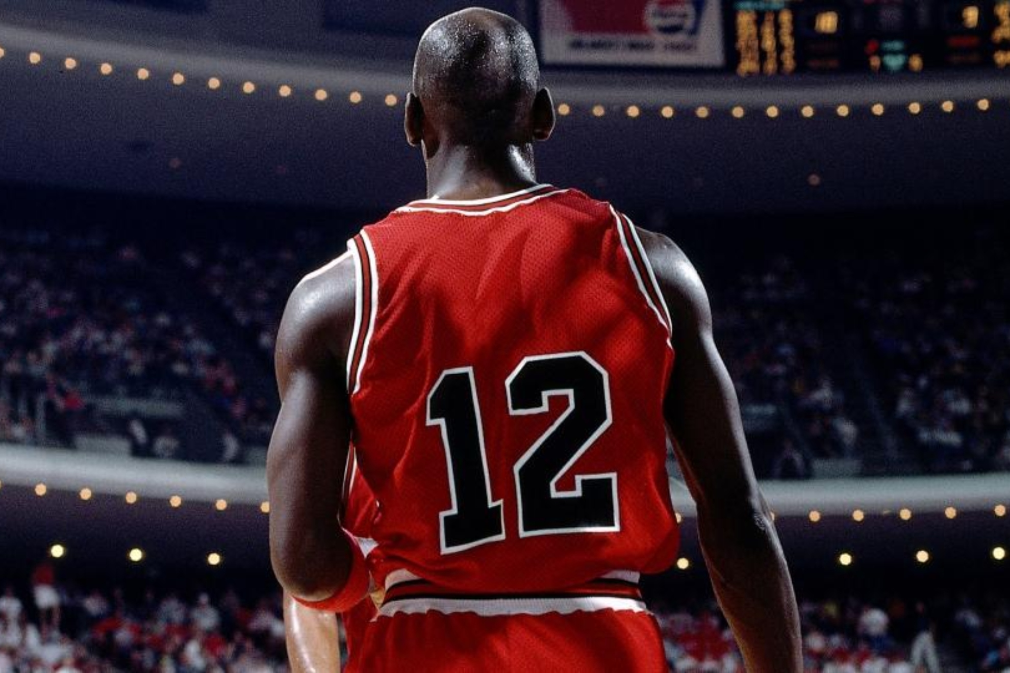 The day Michael Jordan played in the no.12 jersey: His shirt had