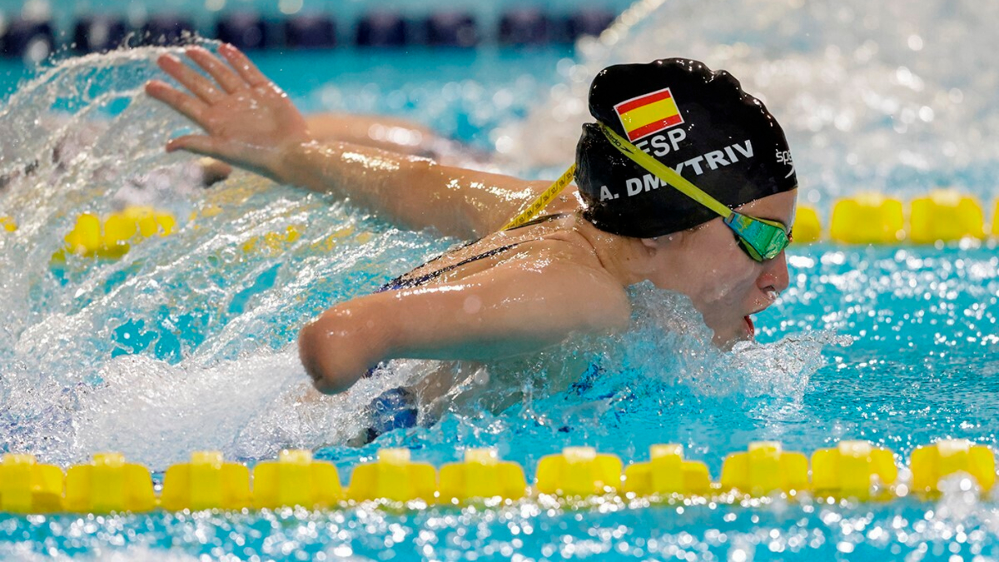 Anastasiya Dmytriv, la niña prodigio de la natación paralímpica española