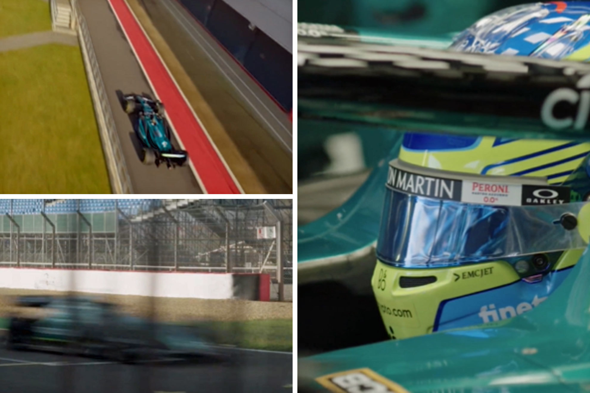 Aston Martin ya rueda en pista con Stroll y Alonso