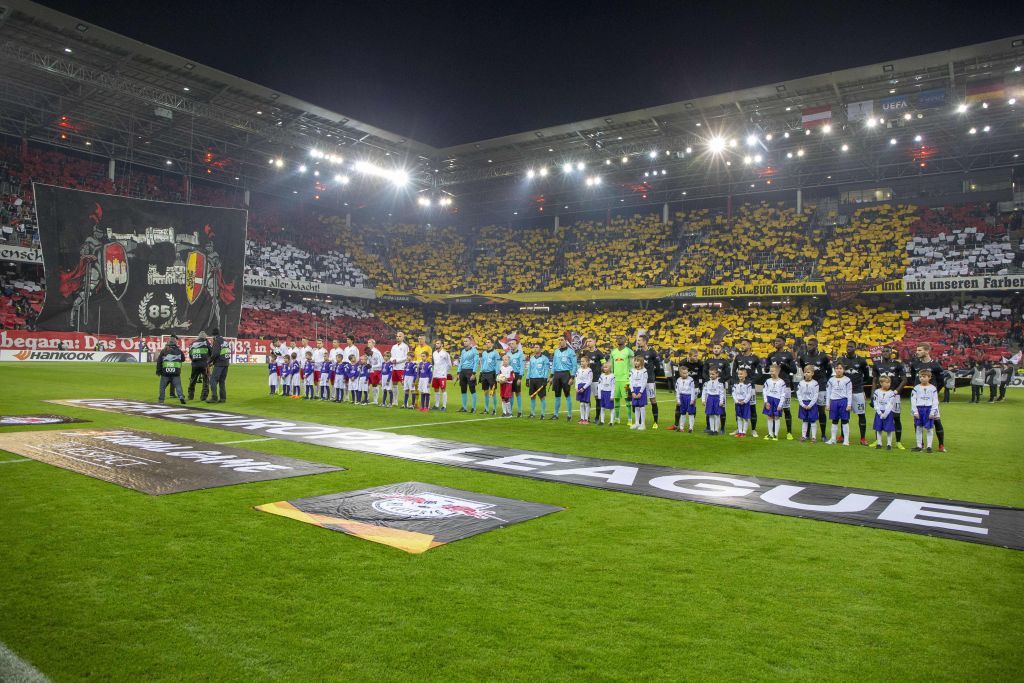 Salzburg y Leipzig se enfrentaron en Europa League.