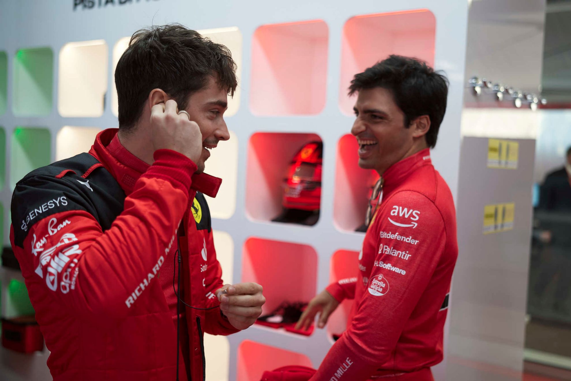 Leclerc y Sainz disputarn su tercera temporada juntos.