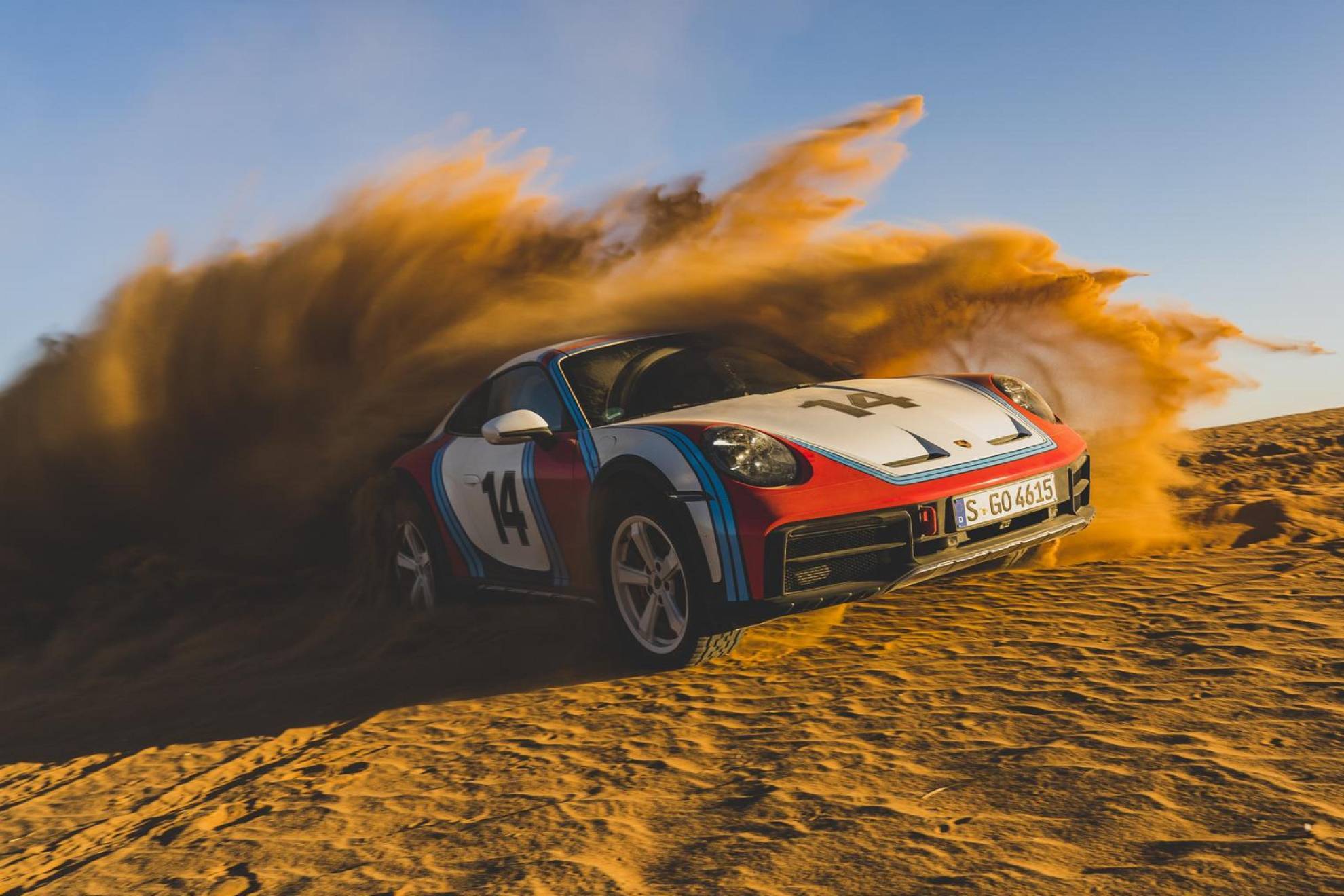 El Porsche 911 Dakar 2023, en imágenes
