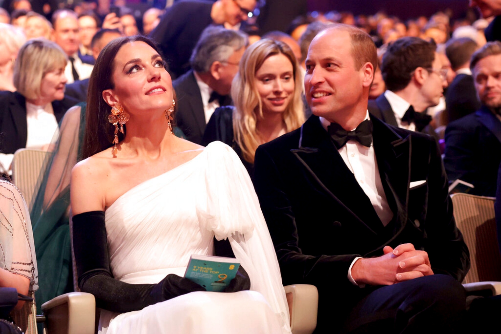 Kate Middleton wears $27 earings to the BAFTA gala