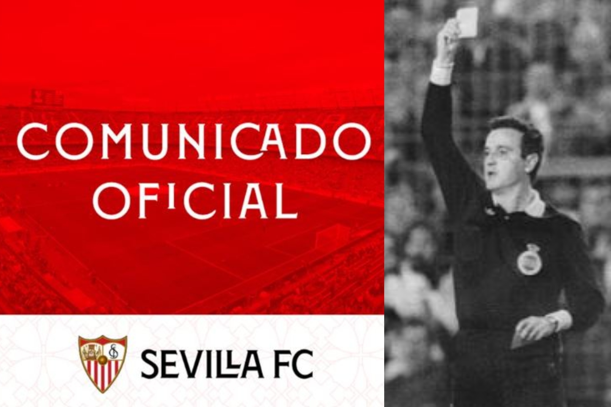 El Sevilla, el primer club en manifestarse sobre el 'Caso Negreira': "Preocupación e indignación"