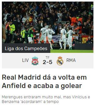Champions LeagueRécord: "el real madrid le da la vuelta en... | MARCA.com