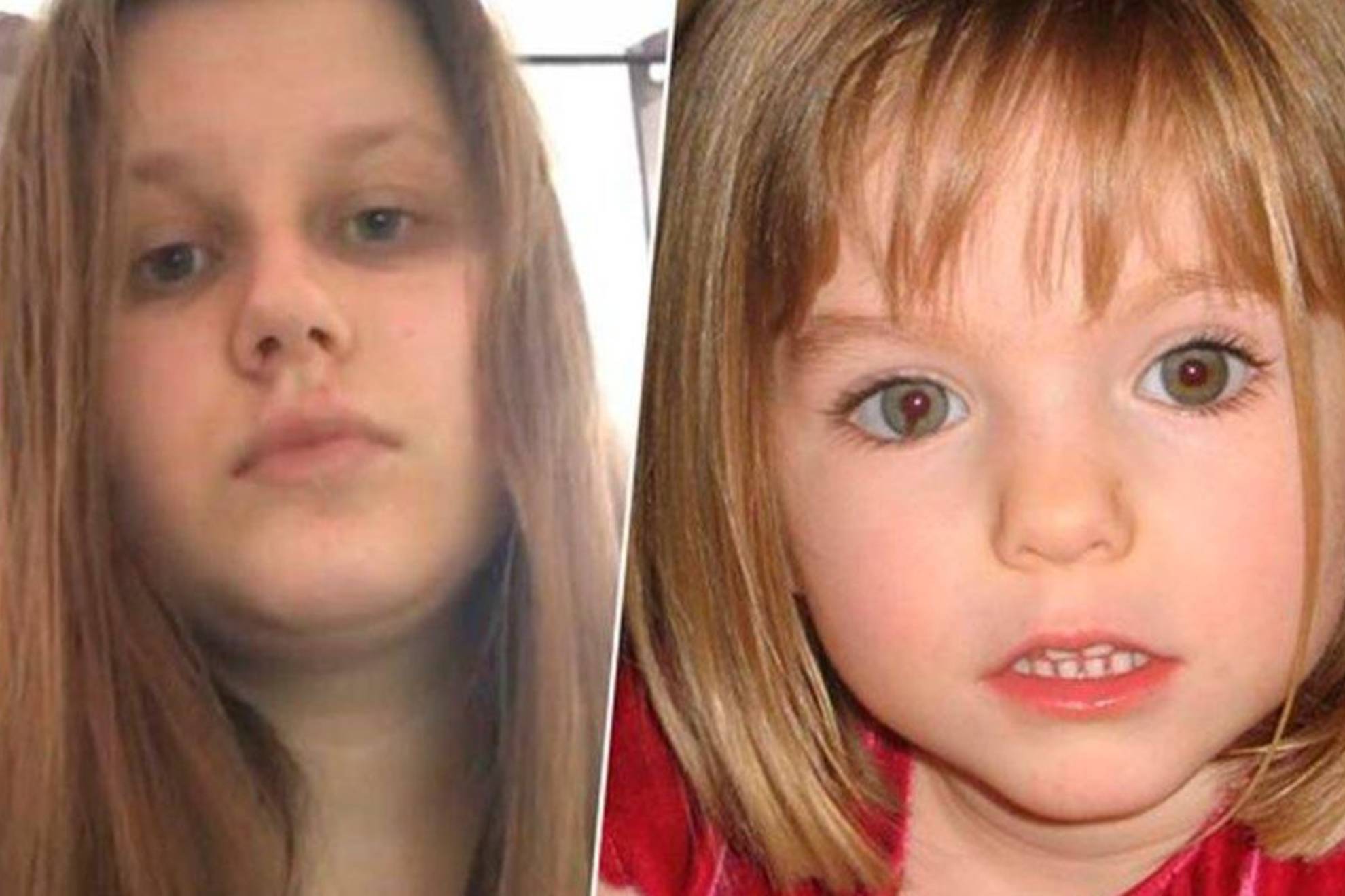 Julia Faustyna Wendel (left) and Madeleine McCann (right).