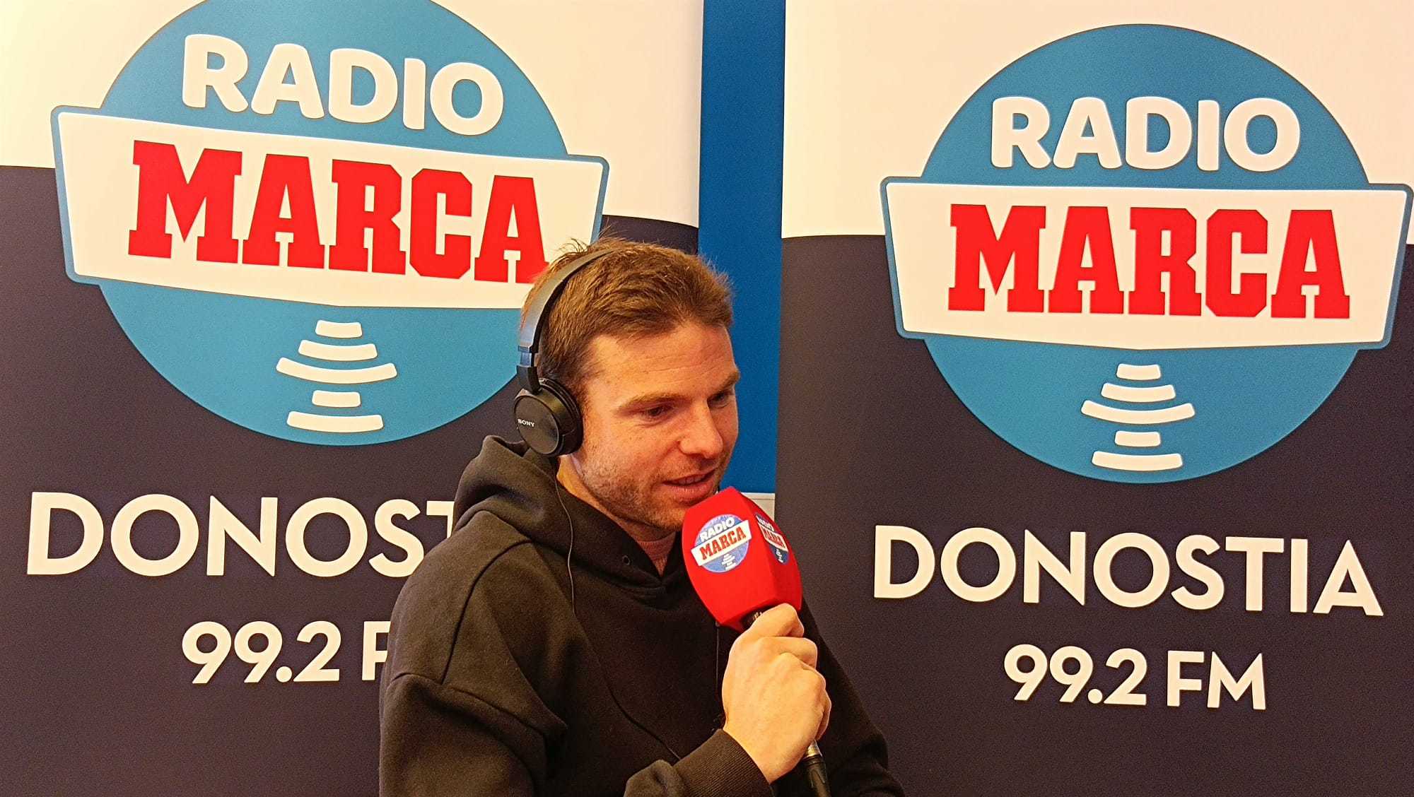 Asier Illarramendi, durante la entrevista con Radio MARCA Donostia.