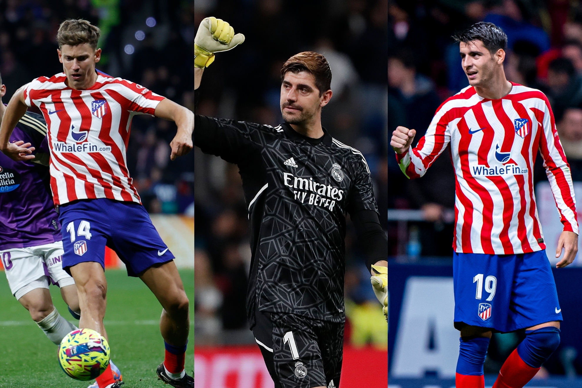 Jugadores que han vestido la camiseta del Atlético y Real Madrid