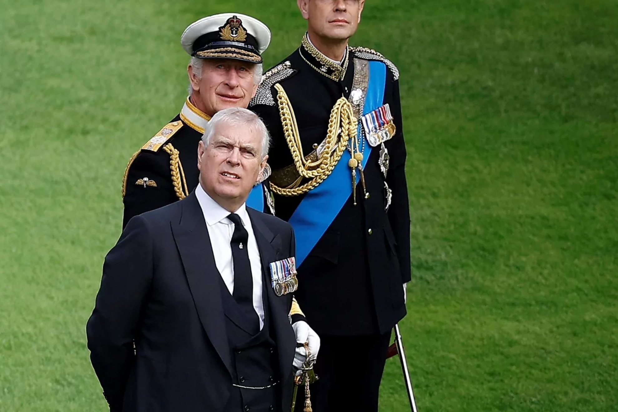 Image of Prince Andrew and King Charles III