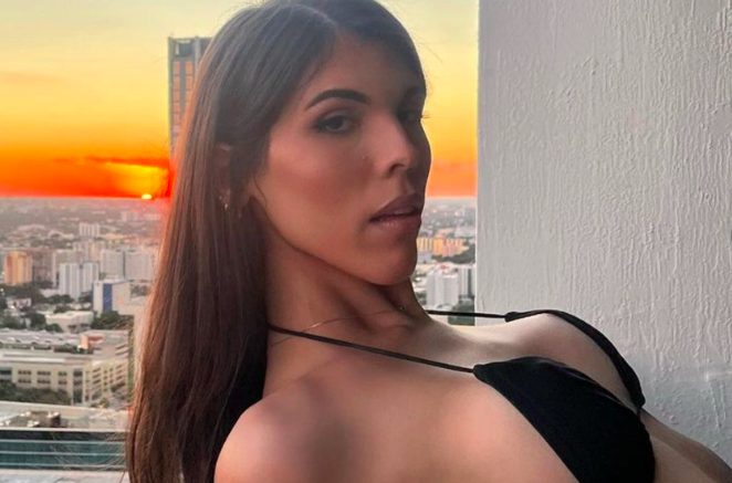 This is Daniela Arroyo, the history-making first trans woman to compete for Miss Universe in Puerto Rico