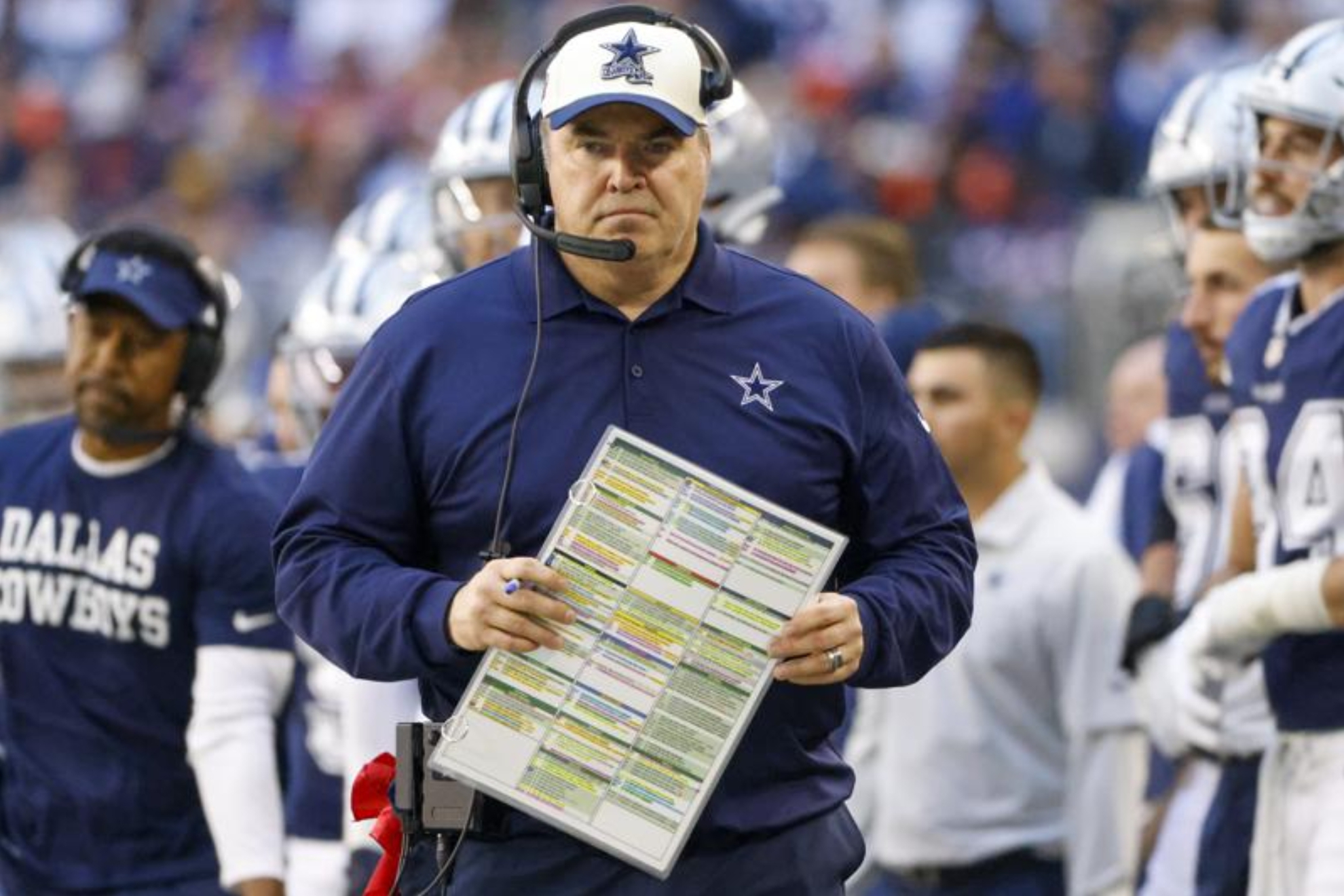 Mike McCarthy, Dallas Cowboys head coach.
