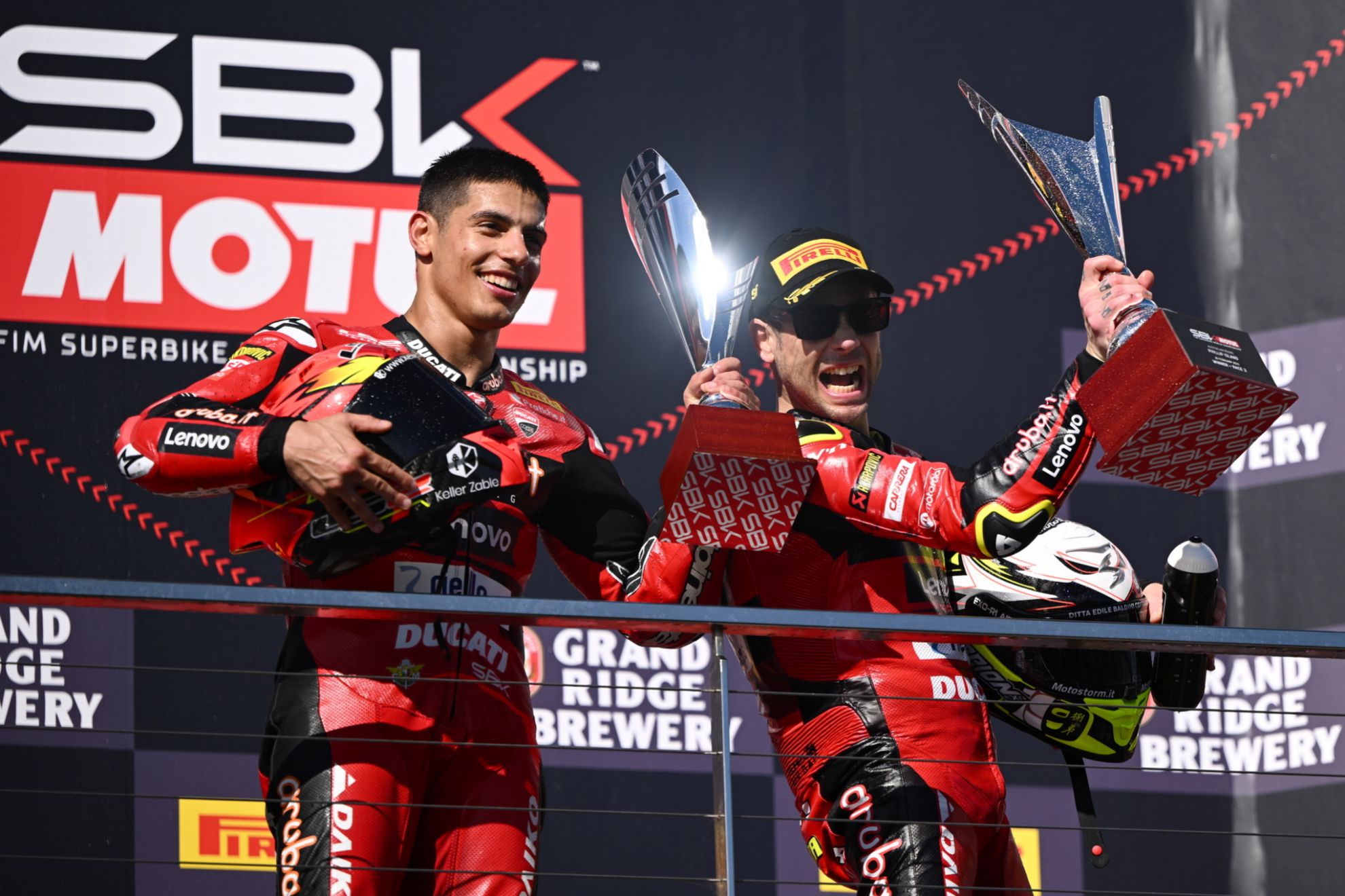 Ducati, con Bautista y Rinaldi, han dominado el domingo en Australia.