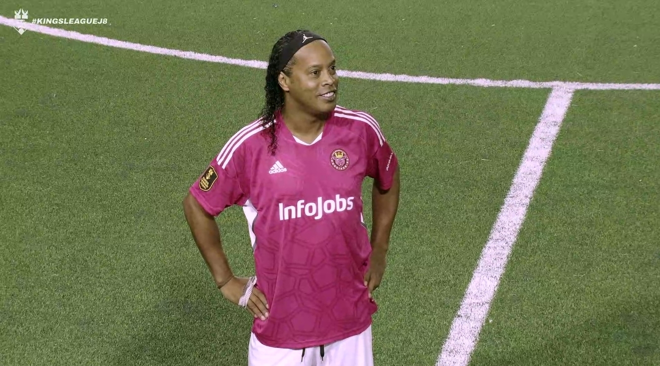 As fue el debut de Ronaldinho en la Kings League InfoJobs