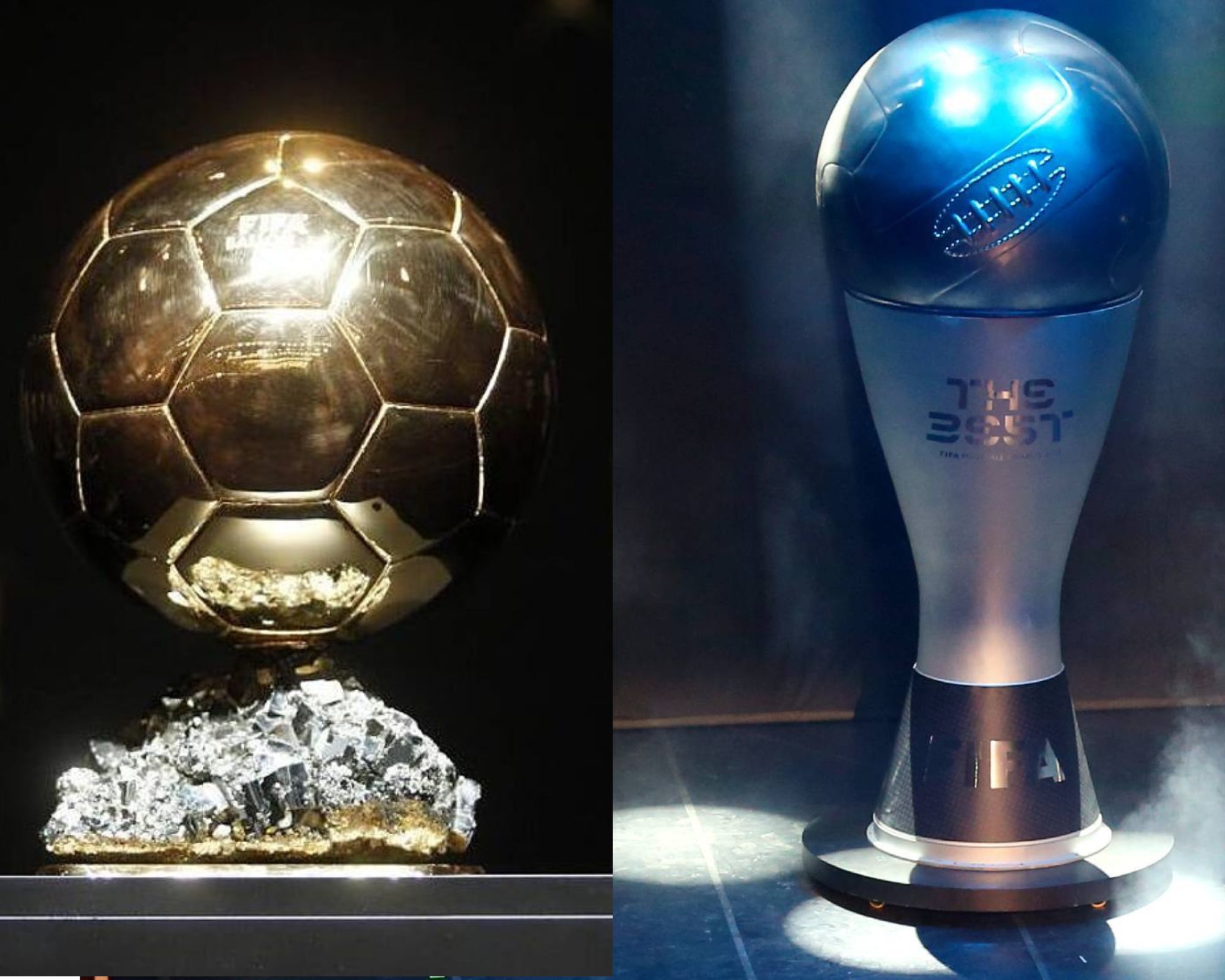What are the differences between the Ballon d'Or and The Best?