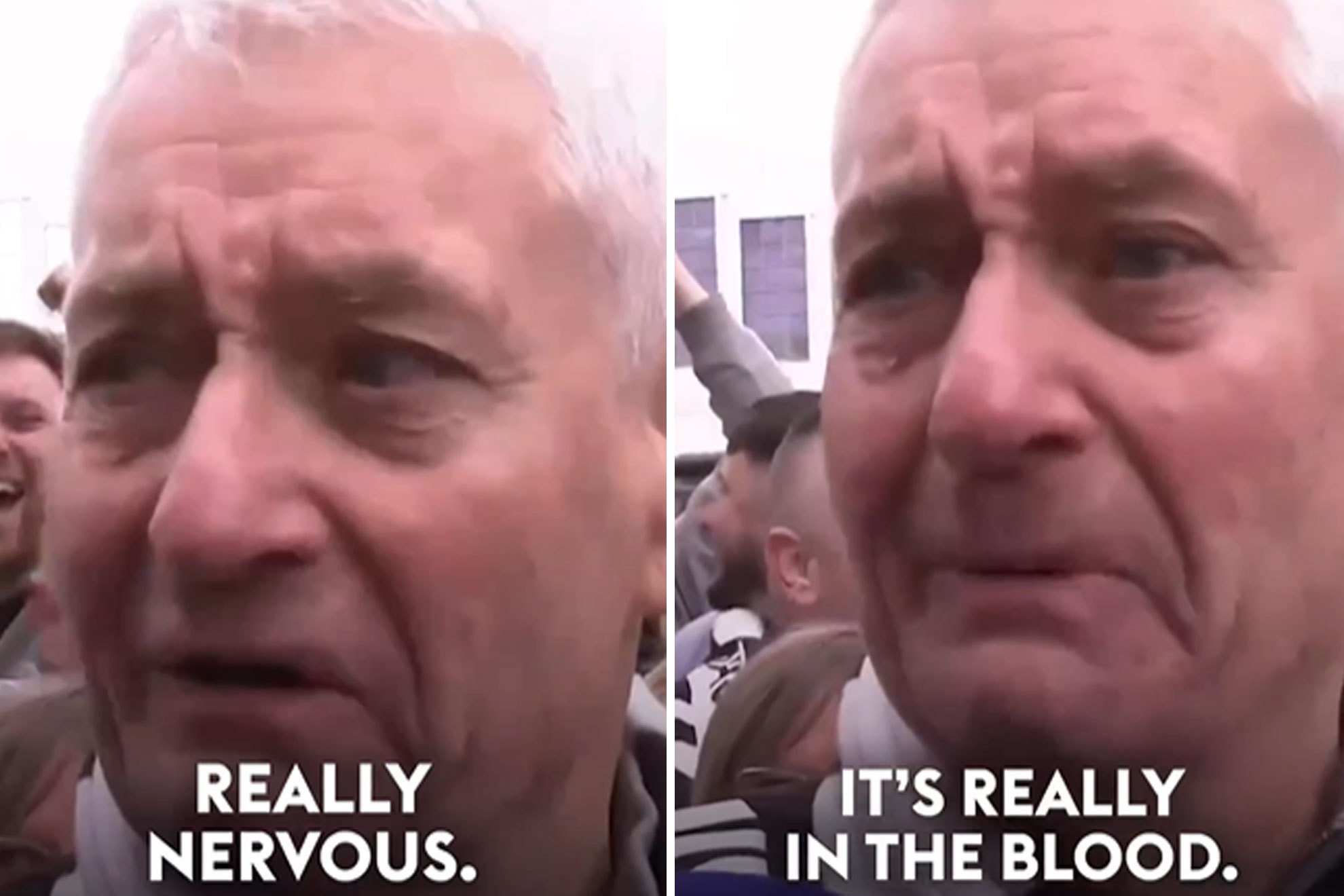 La emocin viral de un aficionado del Newcastle: "Da igual perder, es el comienzo de algo grande"